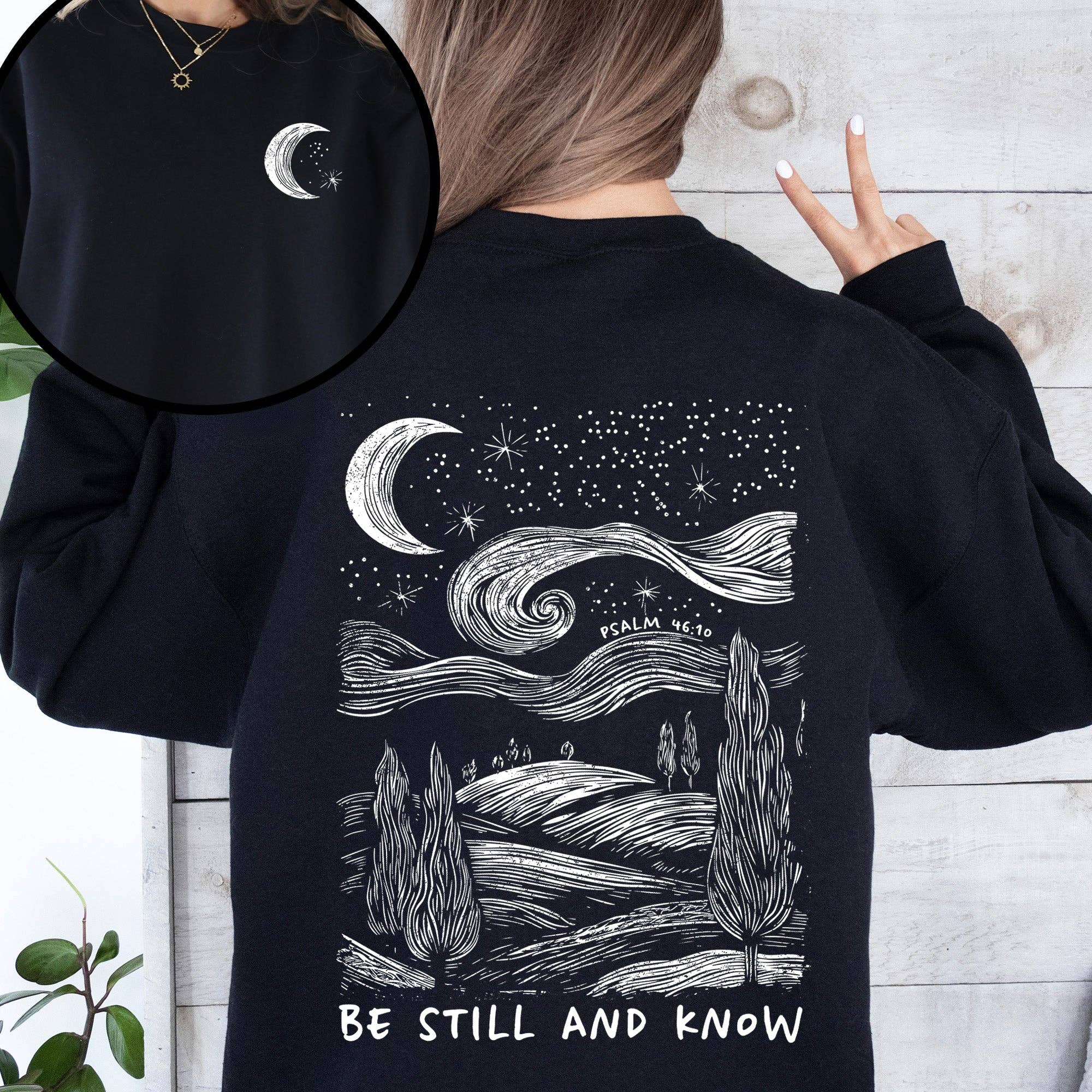 Be Still and Know, Bible, Christian, Religious Sweatshirt T-Shirts, Hoodie | PodTeesHub.com