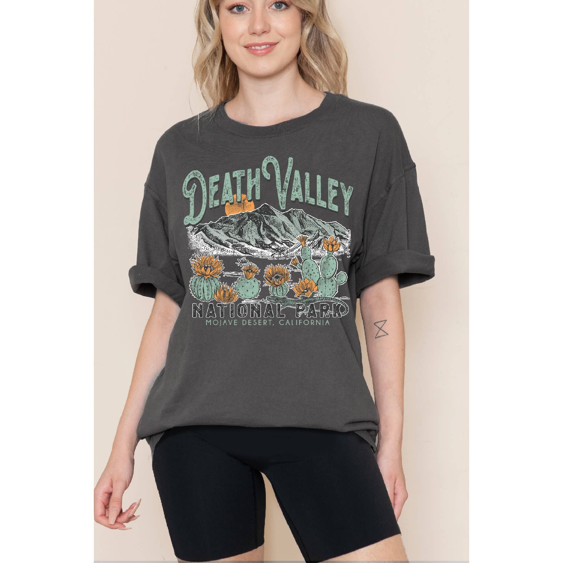 Death Valley National Park Oversized Unisex Tee Hoodie, Sweatshirt | PodTeesHub.com