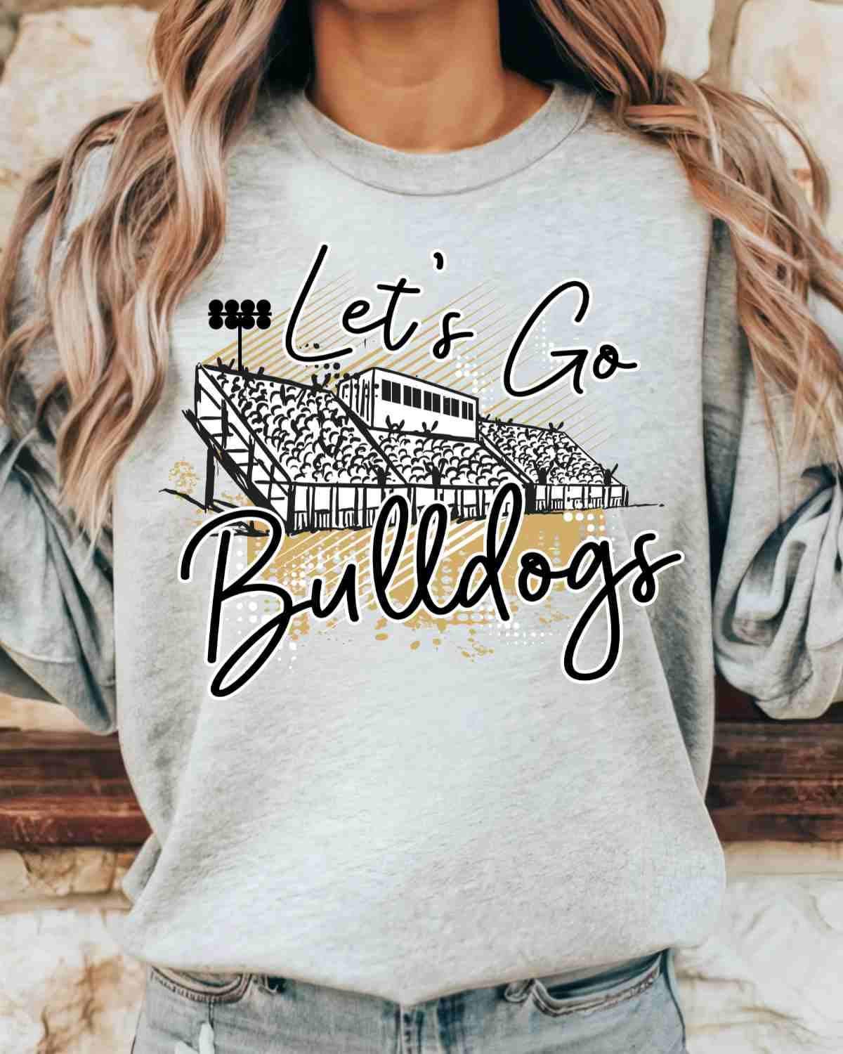 Bulldogs Game Day Football Mom Hoodie T-Shirts, Sweatshirt | PodTeesHub.com