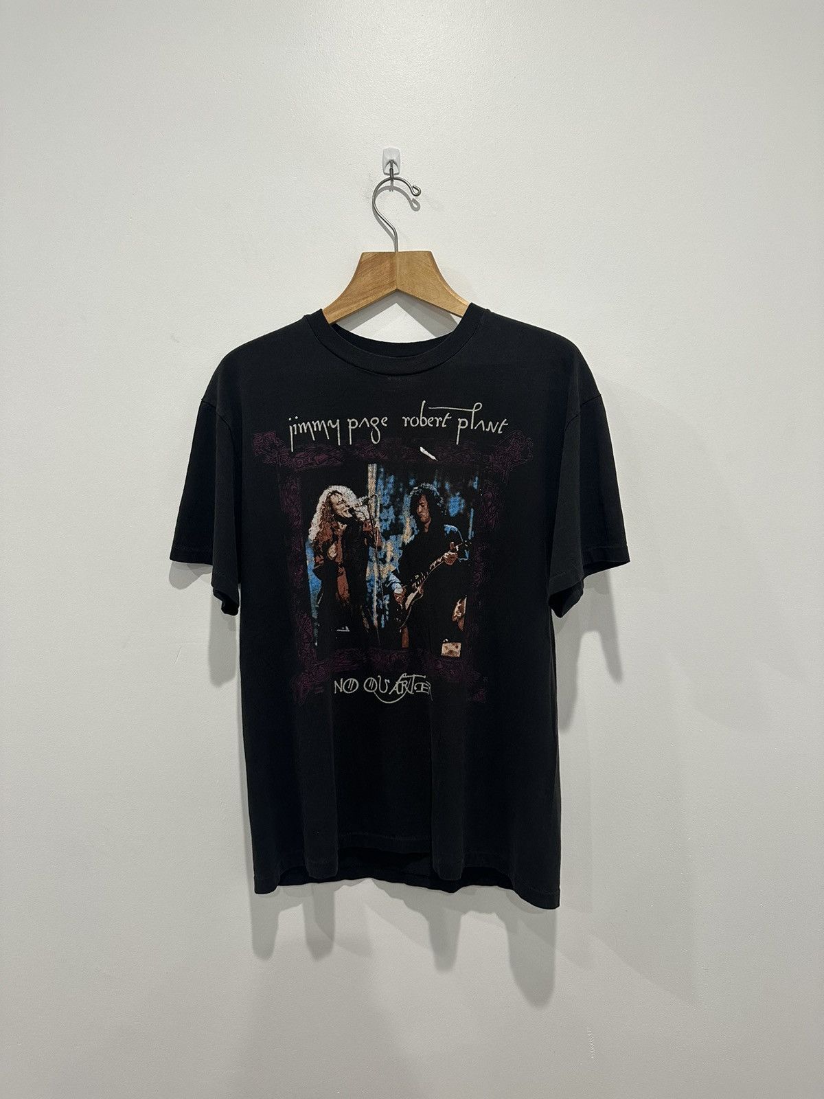 Vintage 95 Jimmy Page And Robert Plant Tour Shirt Hoodie, Sweatshirt | PodTeesHub.com