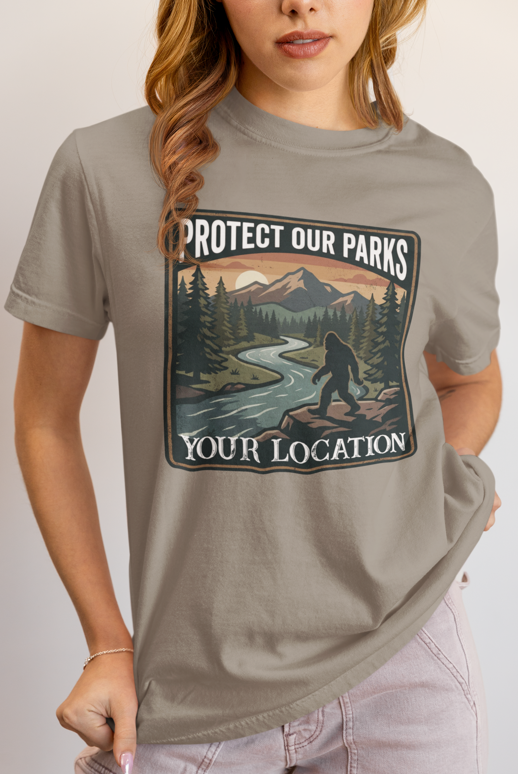 Protect Our Parks Tshirt - Customize with Your Location Hoodie, Sweatshirt | PodTeesHub.com