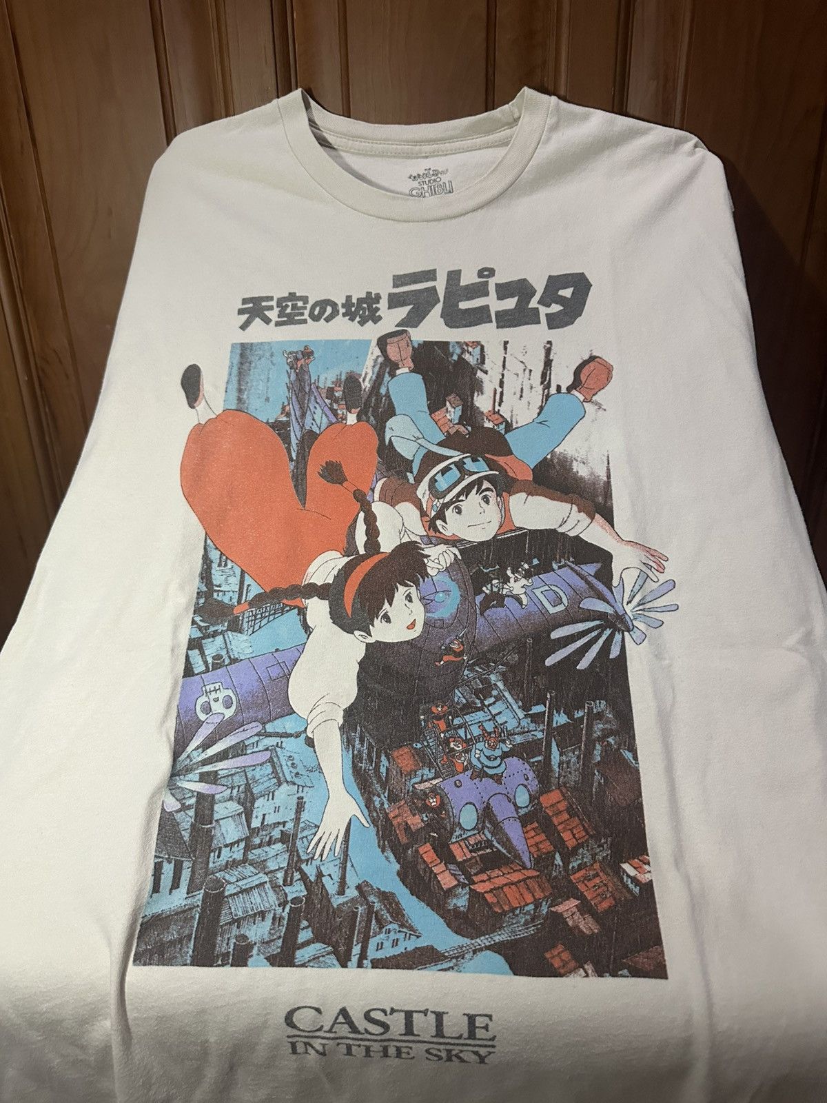 Anime Vintage Castle Sky Studio Ghibli T-Shirts, Hoodie, Sweatshirt