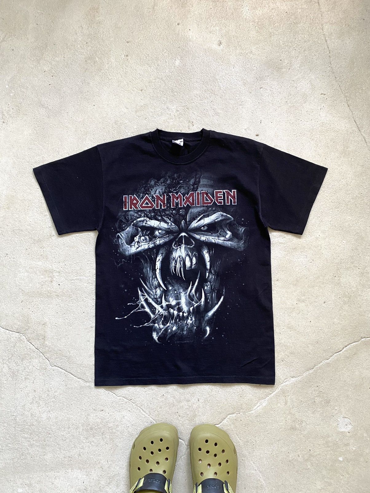 Iron Maiden Vintage 2010 Iron Maiden T Shirt Big Print Rock Band Tee Hoodie, Sweatshirt | PodTeesHub.com