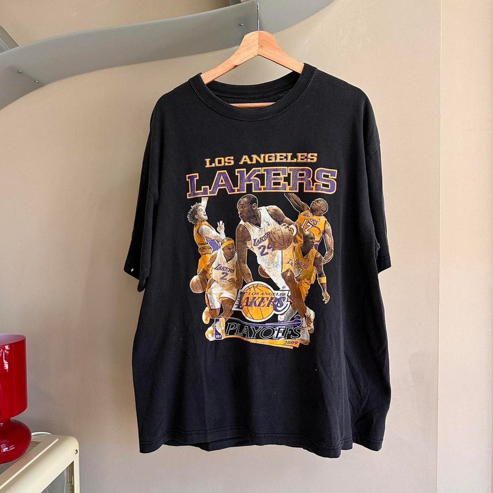 Rap Tees X Vintage Vintage 2009 Kobe Bryant Lakers Shirt Hoodie, Sweatshirt | PodTeesHub.com