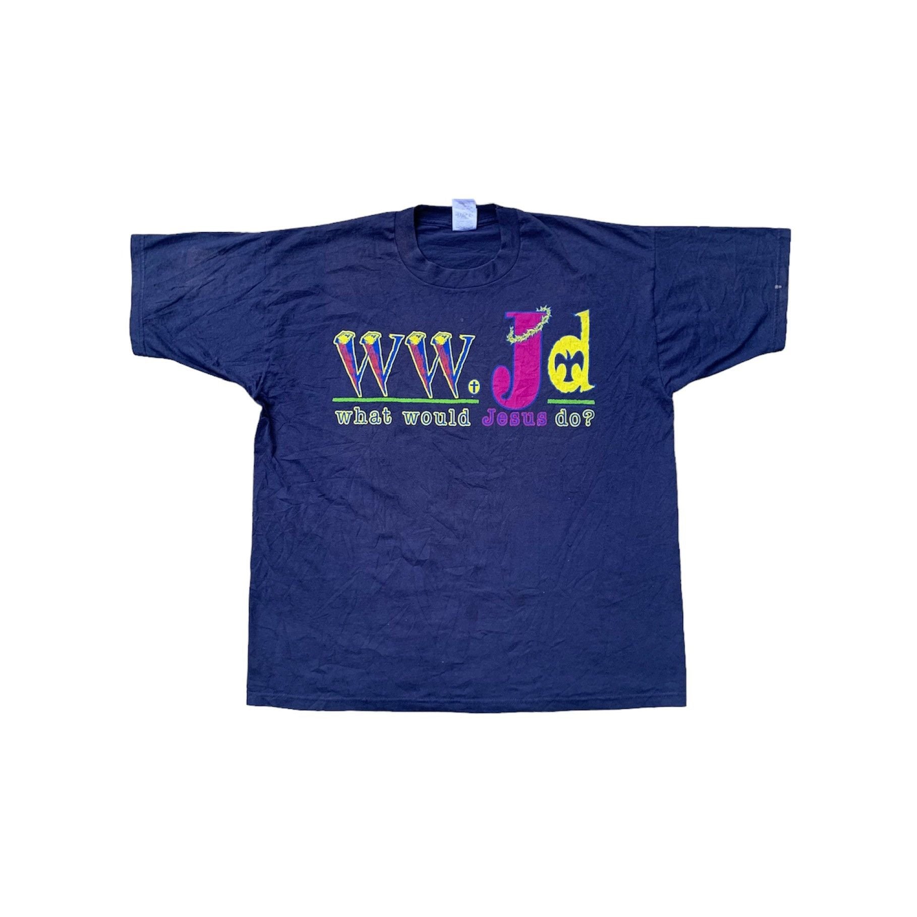 Vintage Jesus Tee What Would Jesus Do Quote Tee Hoodie, Sweatshirt | PodTeesHub.com