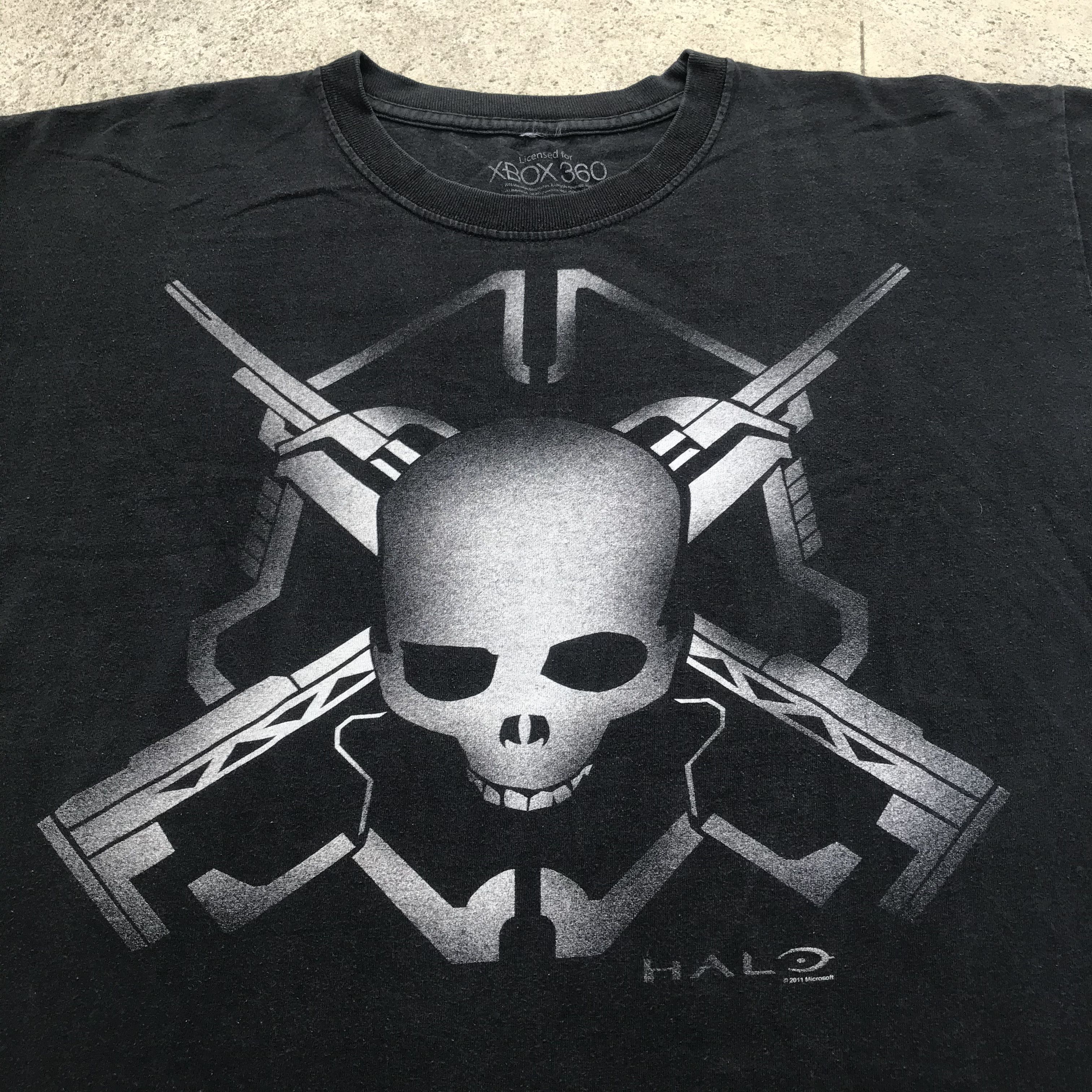 The Game Vintage Y2k Halo Video Game Promo Tee Shirt Xbox360 Size L Hoodie, Sweatshirt | PodTeesHub.com