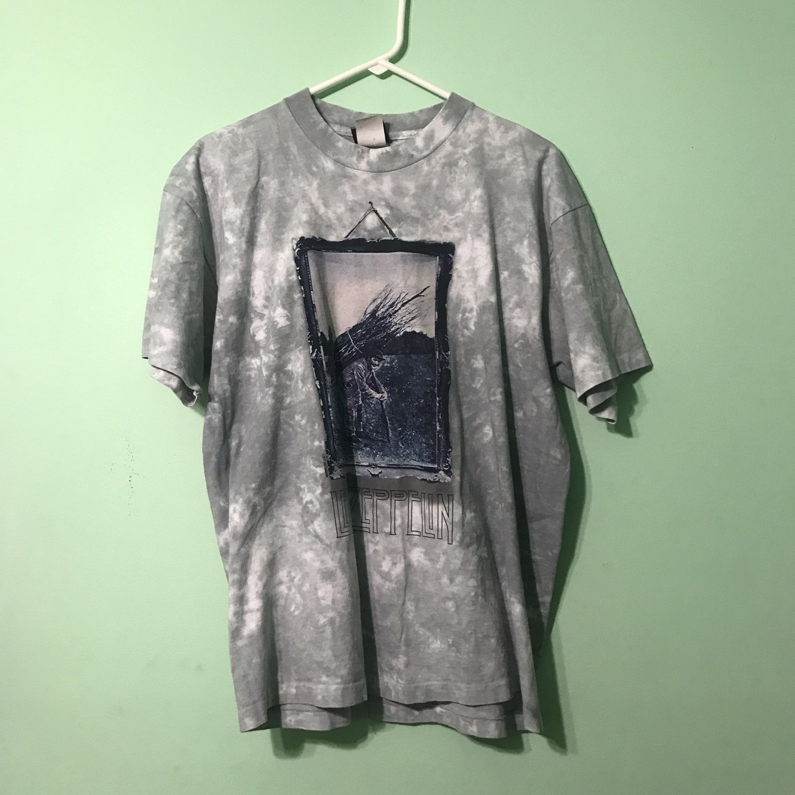 Vintage 1980s Led Zeppelin Iv Tee Not A Reprint Hoodie, Sweatshirt | PodTeesHub.com
