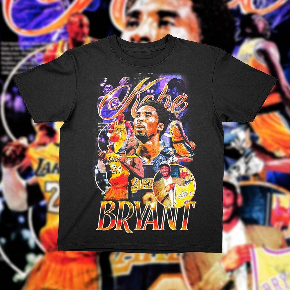 Kobe Bryant Black Mamba Graphic Tee Hoodie, Sweatshirt | PodTeesHub.com