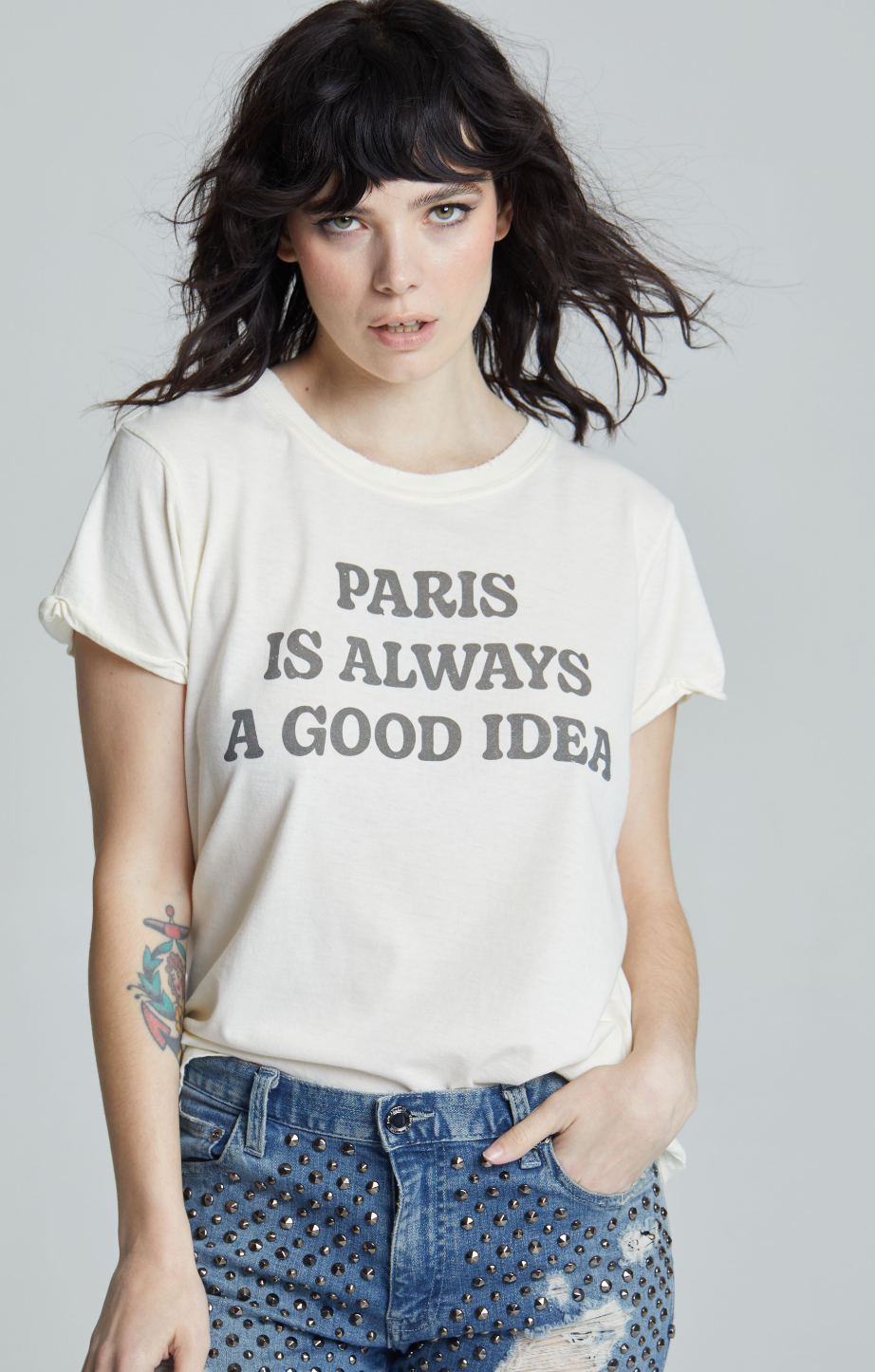 23109 - Paris Ss Tee Hoodie, Sweatshirt | PodTeesHub.com