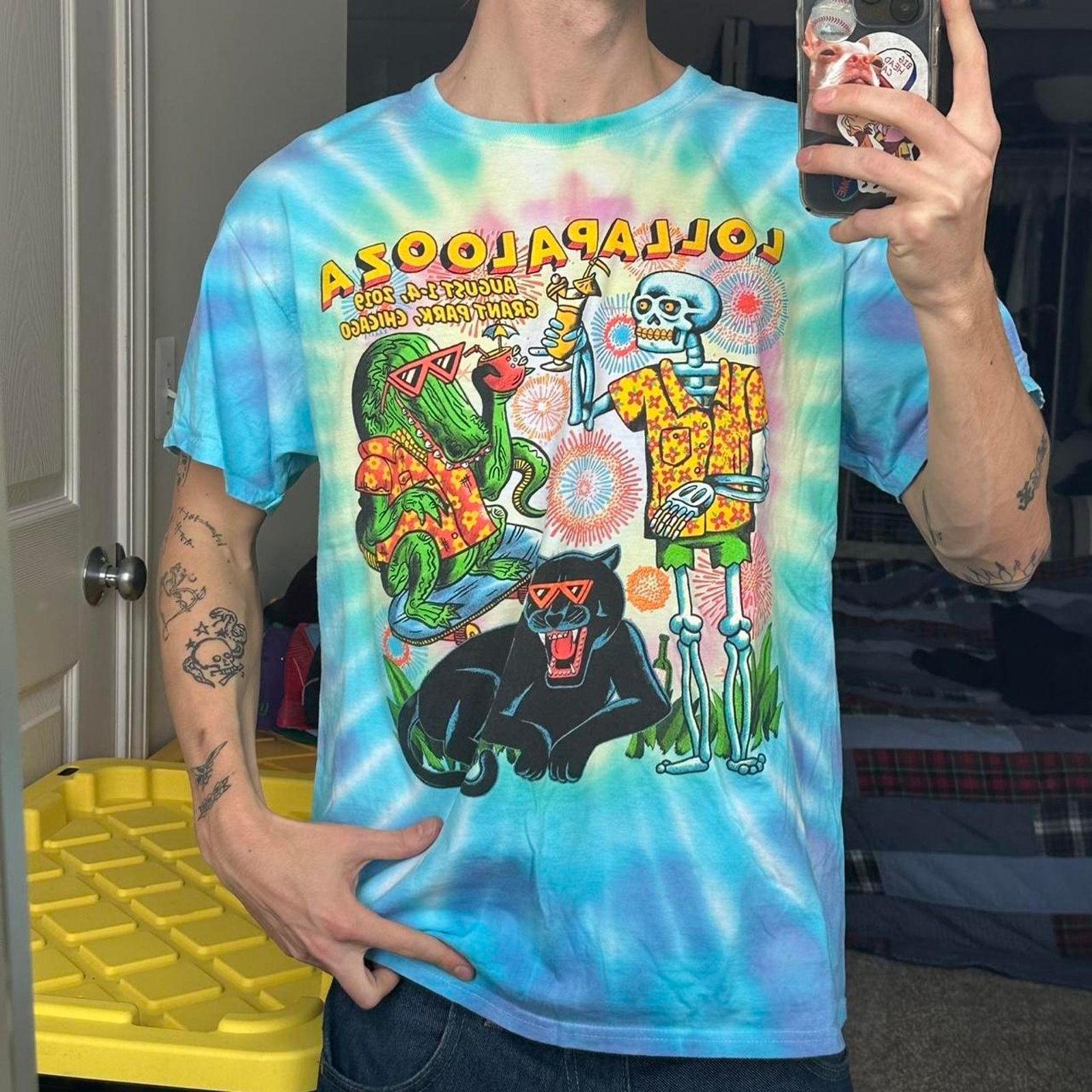 Band Tees 2019 Lollapalooza Chicago Music Festival Concert Tour Shirt Hoodie, Sweatshirt | PodTeesHub.com