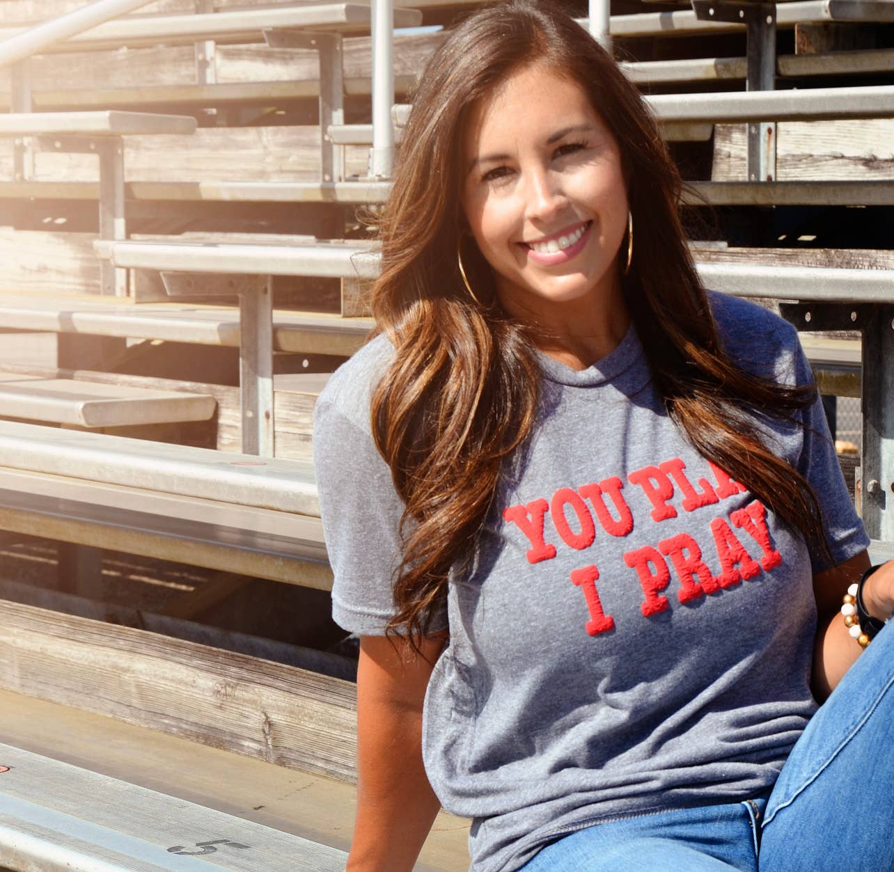 Puff Grey Tee | School Spirit Colors | Sports Mom Hoodie, Sweatshirt | PodTeesHub.com