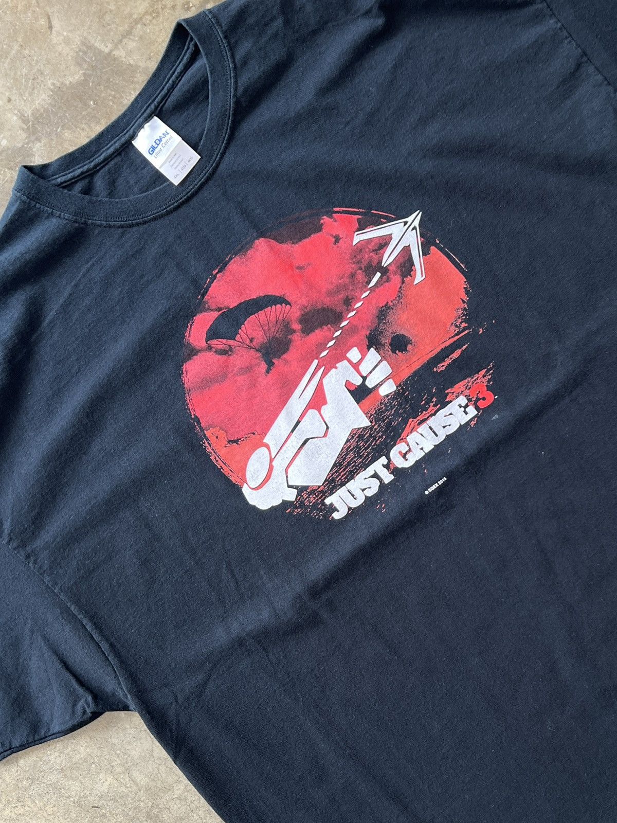 Vintage Just Cause 3 Action Video Game Tee 4xl Hoodie, Sweatshirt | PodTeesHub.com