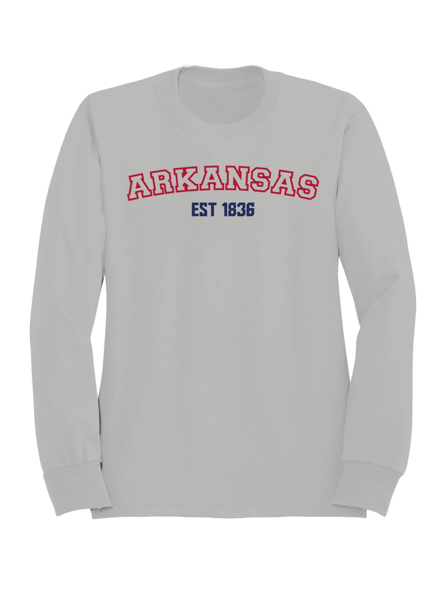 Arkansas Est 1836 Heritage Design Men's Sweatshirt T-Shirts, Hoodie | PodTeesHub.com