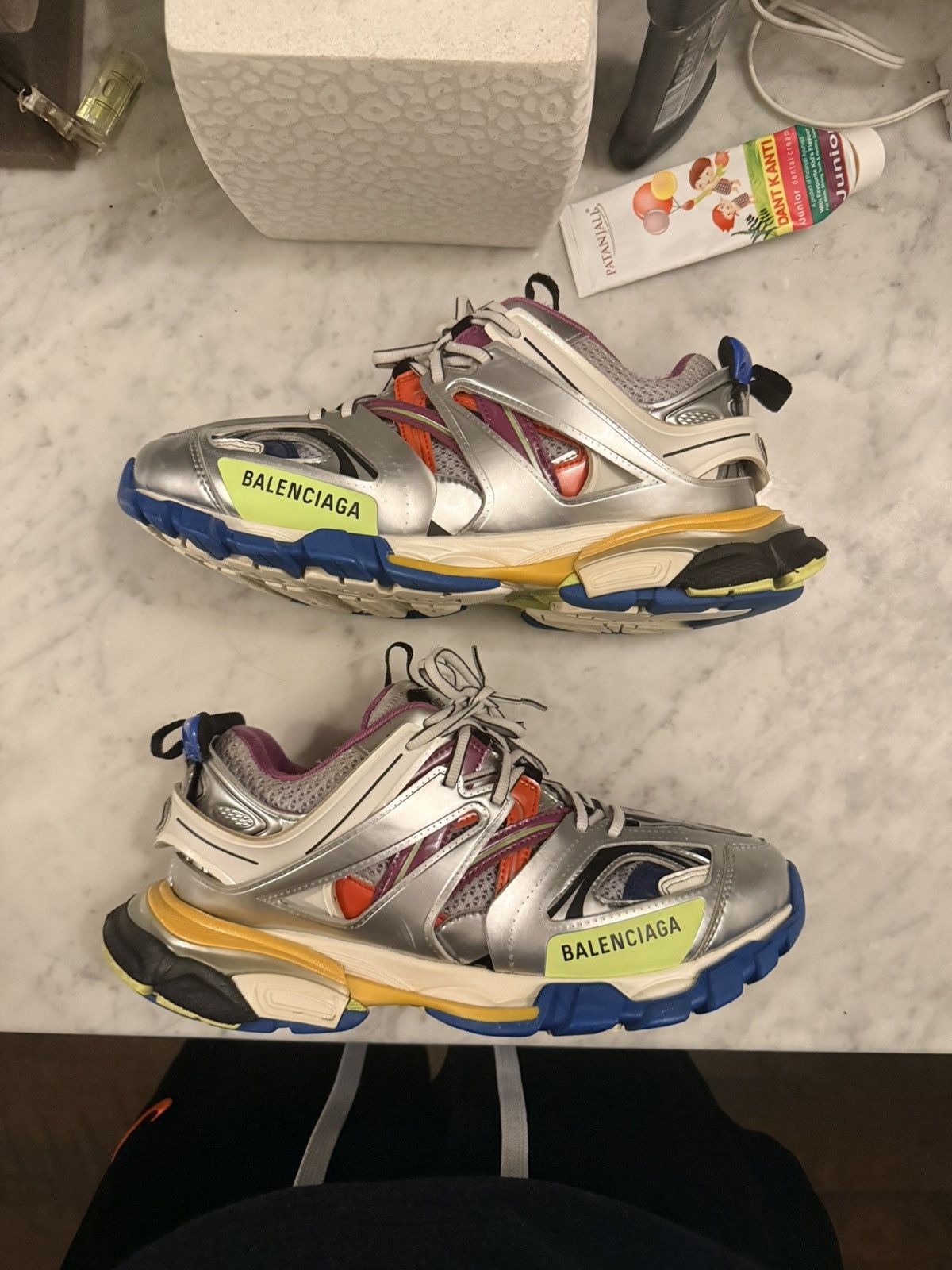 Balenciaga Track Runner Trainer Metallic Multi T-Shirts, Hoodie, Sweatshirt | PodTeesHub.com