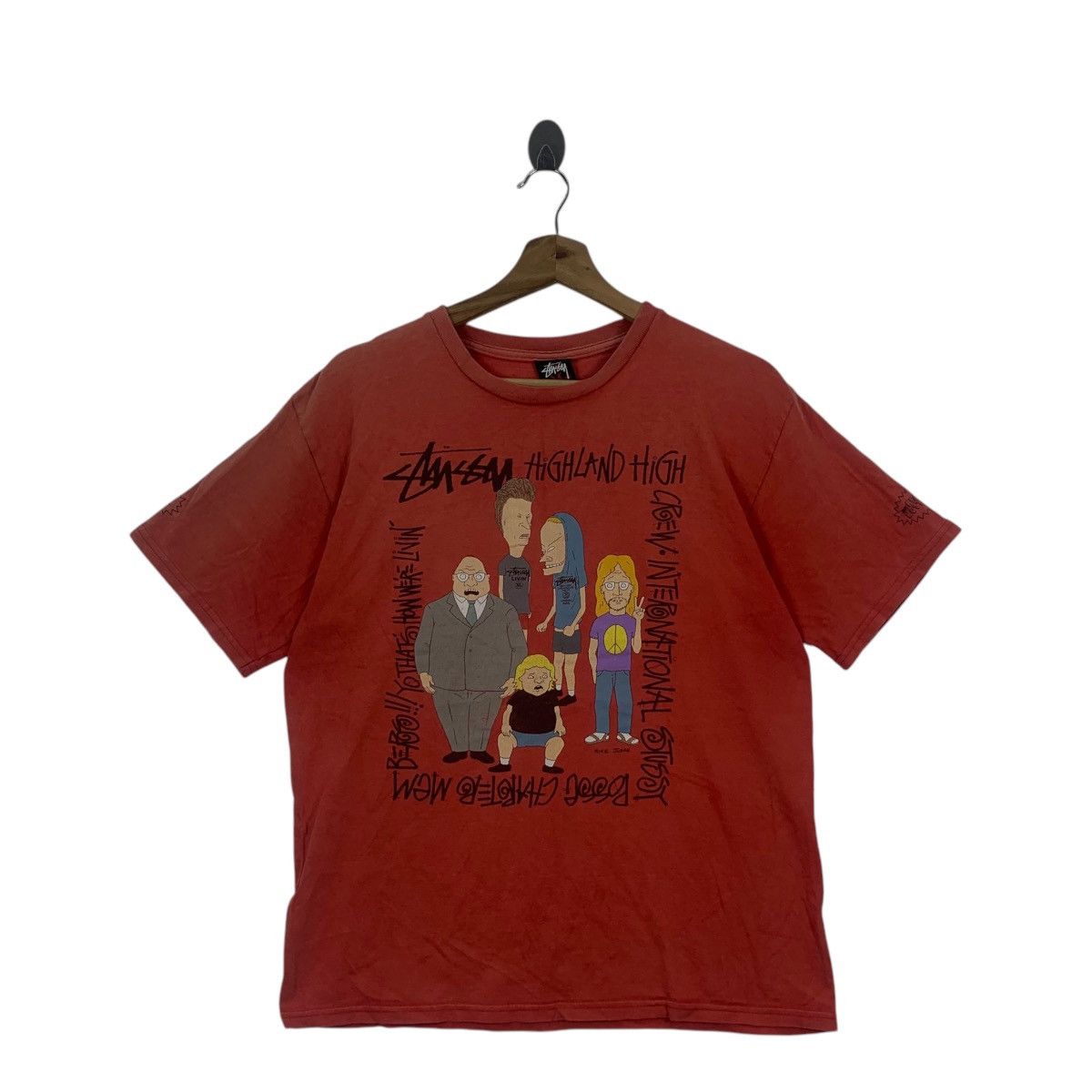 Beavis Butthead Cartoon Tee Shirt Top Hoodie, Sweatshirt | PodTeesHub.com