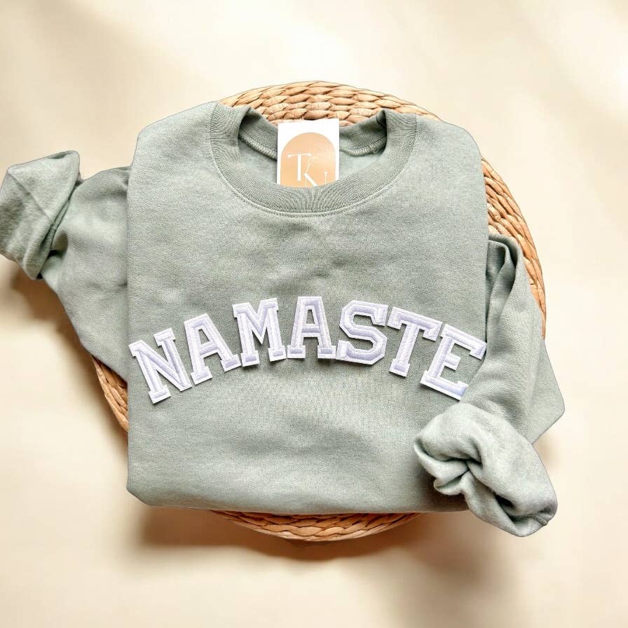 Namaste Sweatshirt, Yoga Clothes T-Shirts, Hoodie | PodTeesHub.com