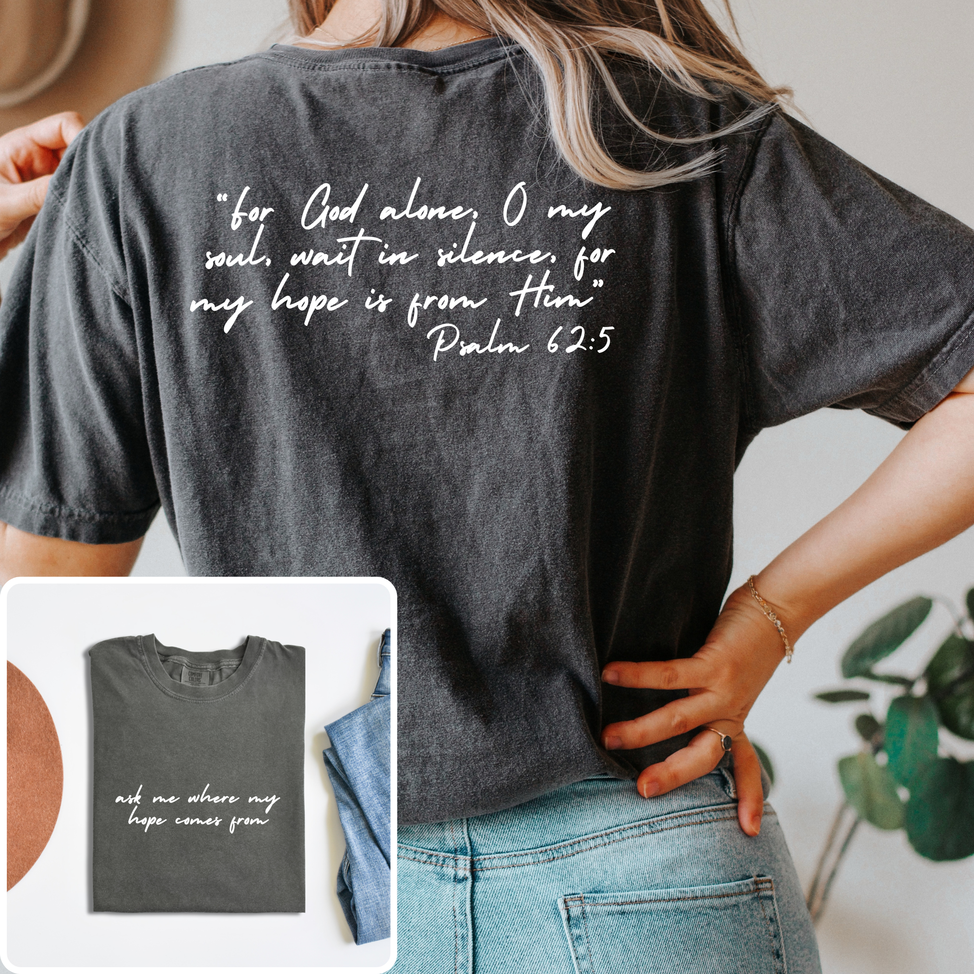 Ask Me Where My Hope Comes from Christian Graphic T-Shirt Hoodie, Sweatshirt | PodTeesHub.com