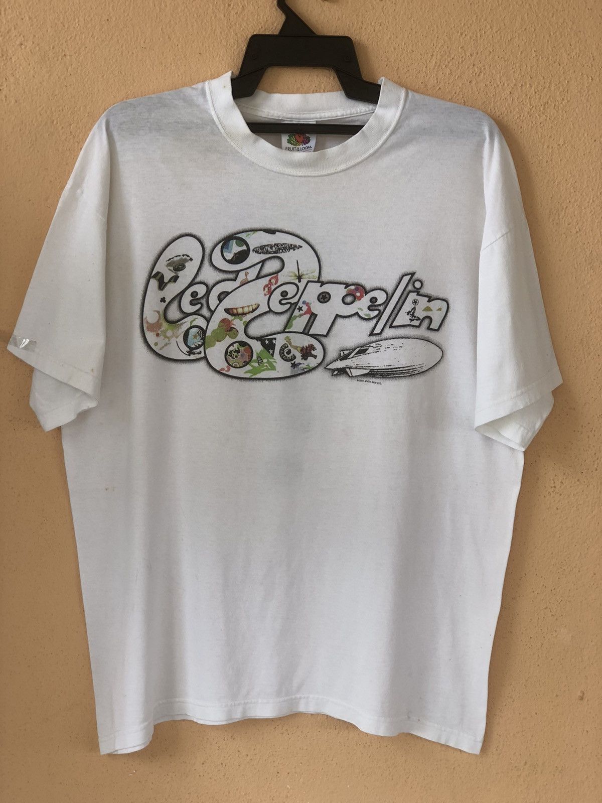Led Zeppelin X Vintage Vintage Led Zeppelin Iii White Band Tee Hoodie, Sweatshirt | PodTeesHub.com