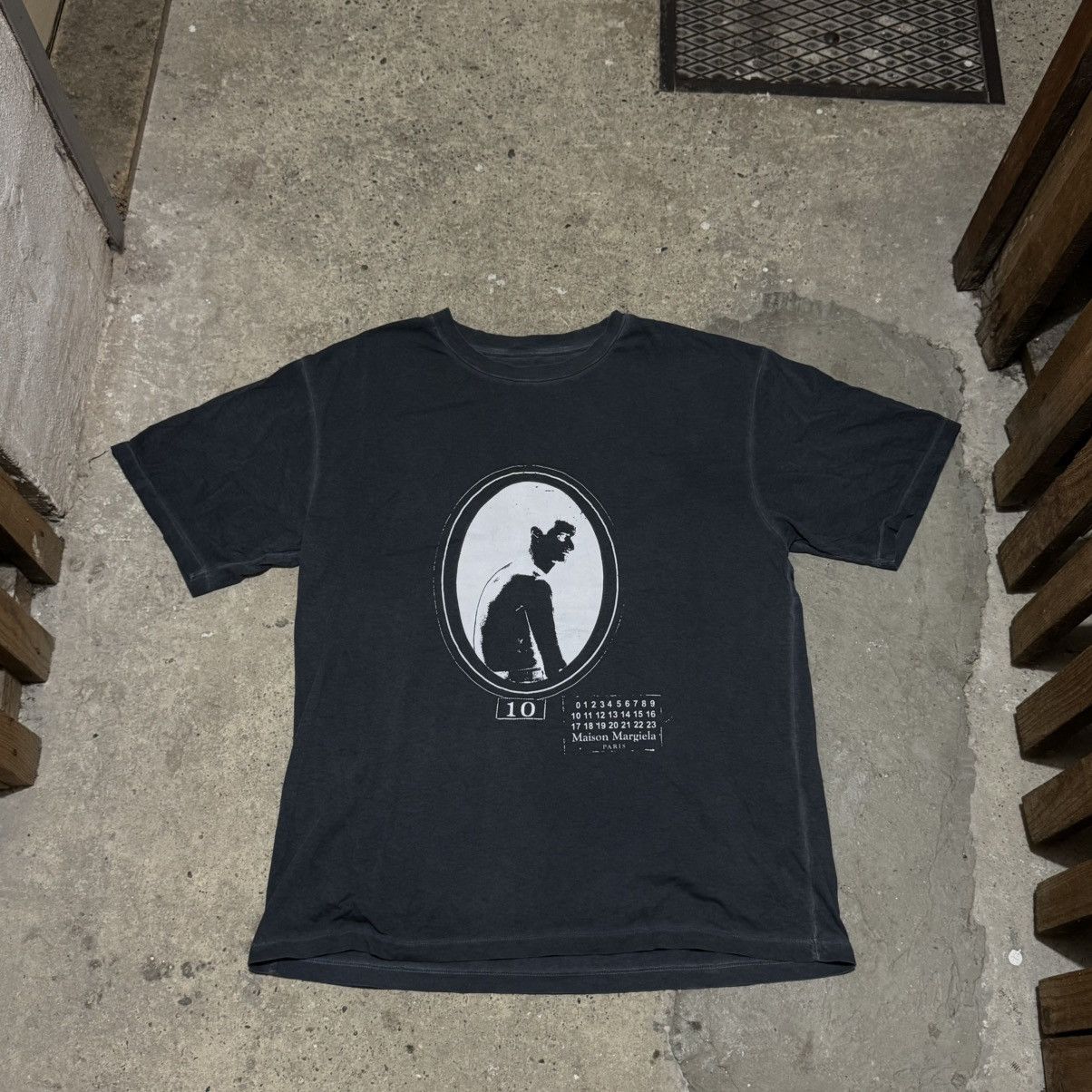 Maison Margiela S S 2021 Maison Margiela Portrait Washed T Shirt Hoodie, Sweatshirt | PodTeesHub.com