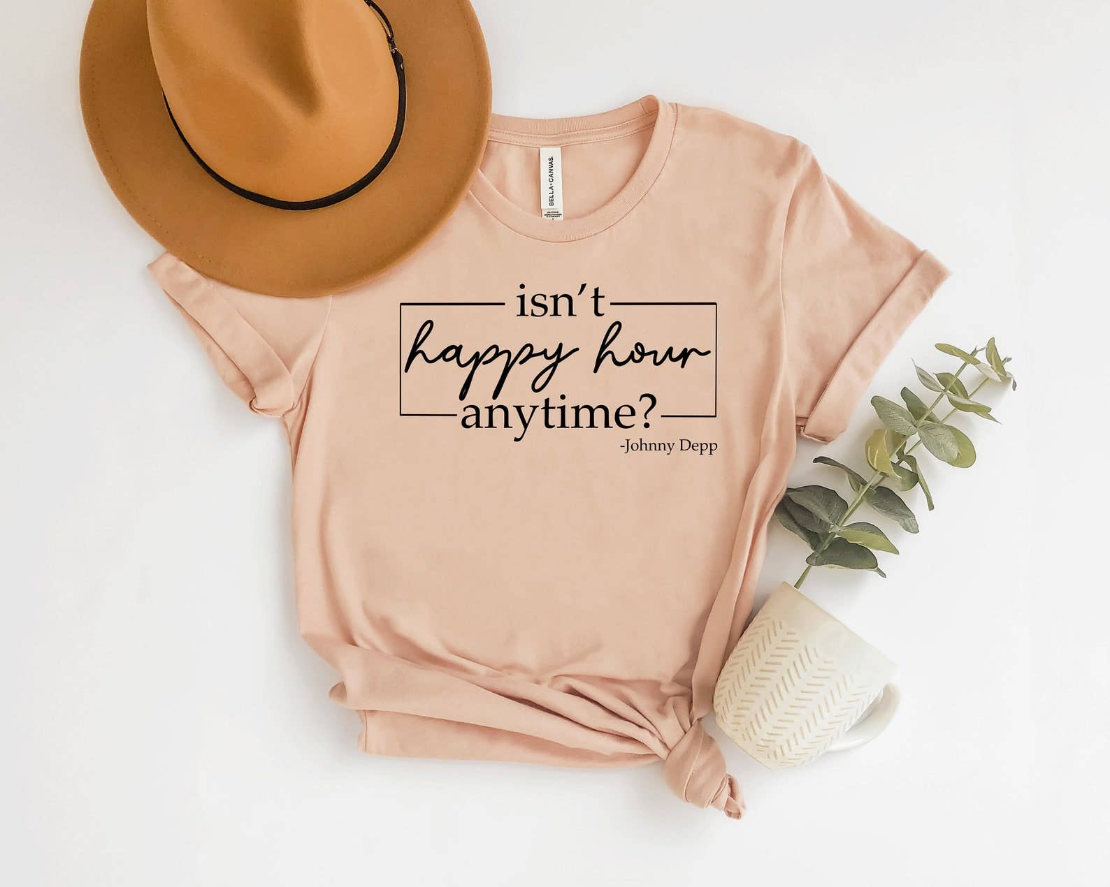 Isn't Happy Hour Anytime T-Shirt Hoodie, Sweatshirt | PodTeesHub.com
