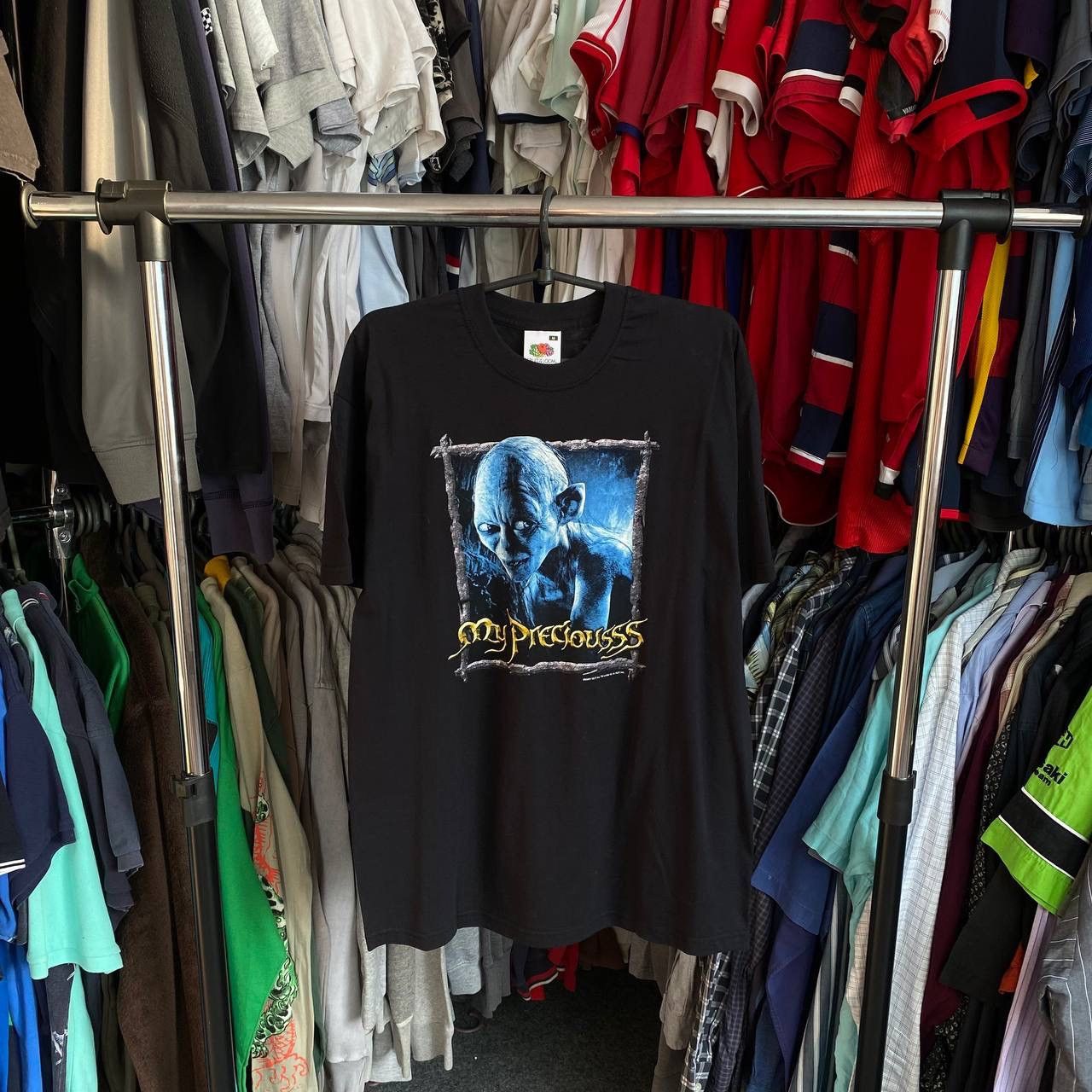Vintage Lord Of The Rings Big Graphic Logo Movie Tee Hoodie, Sweatshirt | PodTeesHub.com