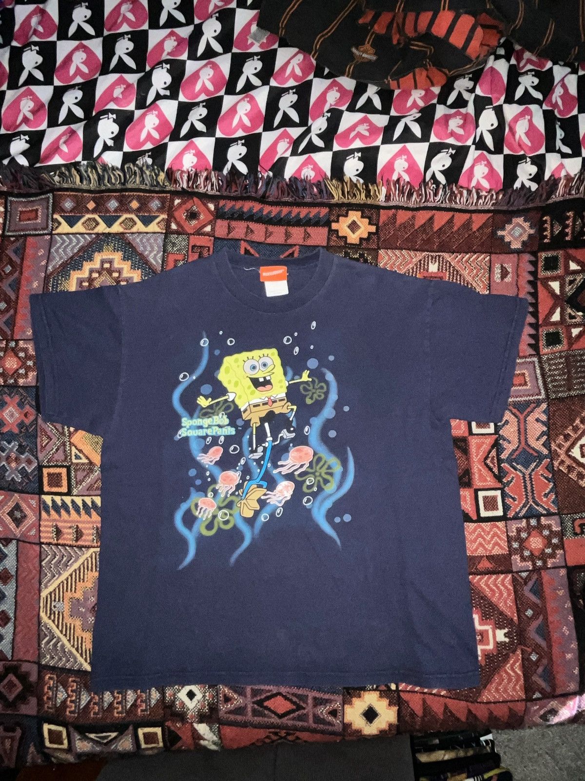 Vintage Y2k Spongebob Tee Hoodie, Sweatshirt | PodTeesHub.com
