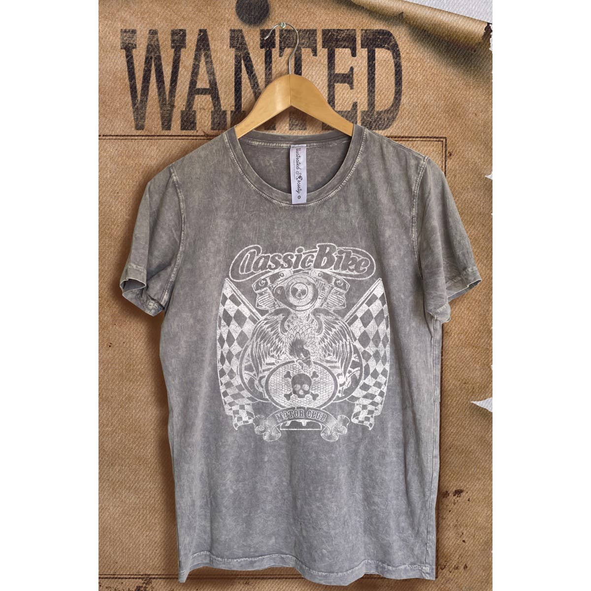 Classic Bike Vintage  Mineral Wash Vintage  Graphic  Tee Hoodie, Sweatshirt | PodTeesHub.com