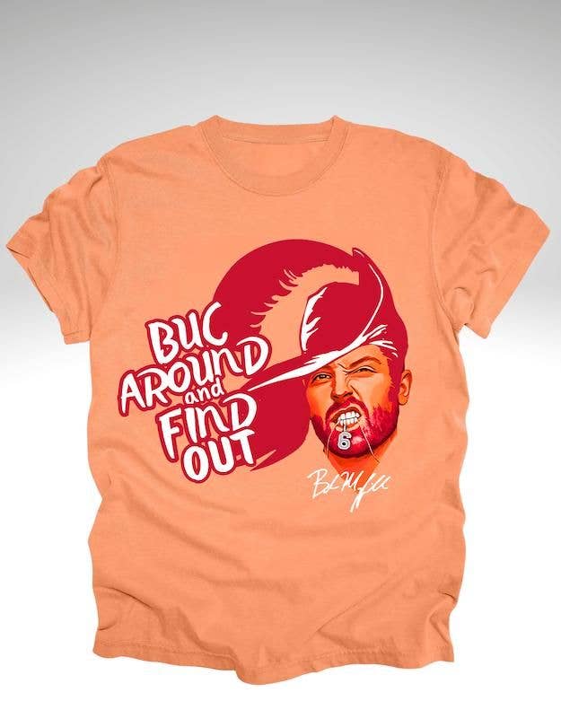Baker Mayfield Buc Around and Find Out Vintage Bucs Shirt Hoodie, Sweatshirt | PodTeesHub.com