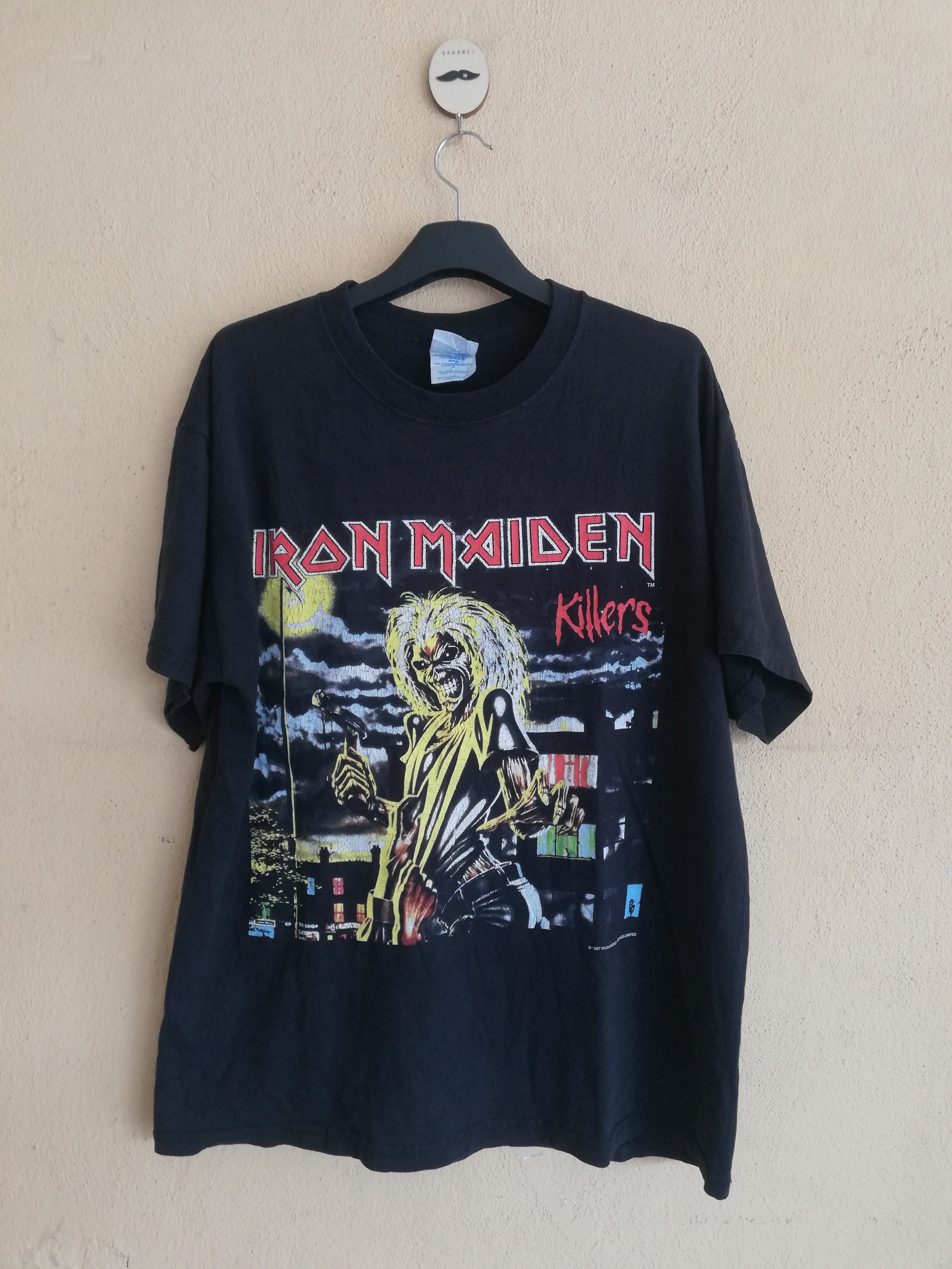 Iron Maiden X Vintage Vintage Iron Maiden 1997 Killers Tshirt Hoodie, Sweatshirt | PodTeesHub.com