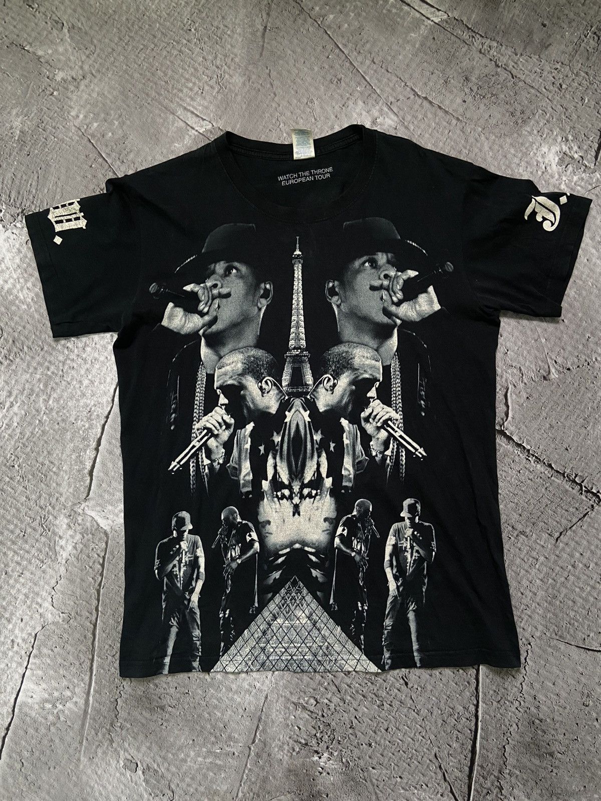 Kanye West X Rap Tees Watch The Throne European Tour Jaz Z T Shirt Hoodie, Sweatshirt | PodTeesHub.com
