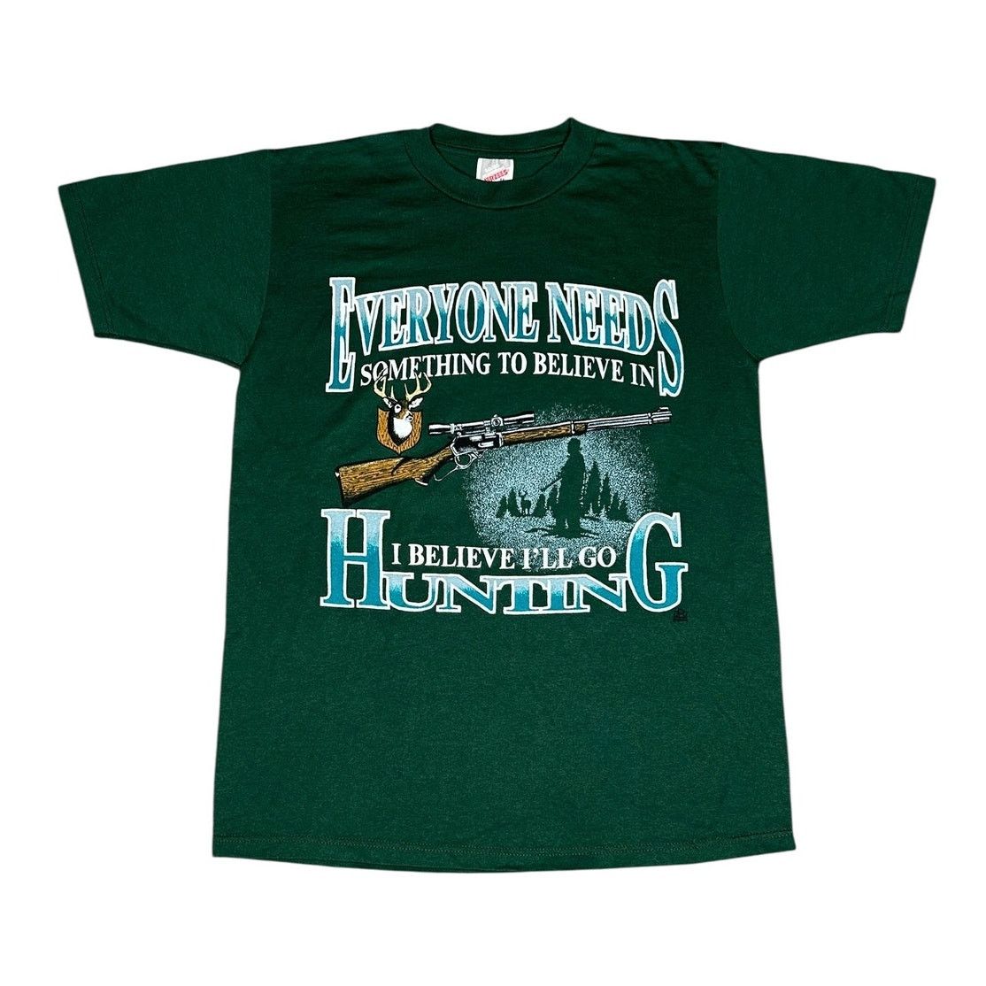 Jerzees X Vintage Vintage 90s Deer Hunting Nature Funny T Shirt Hoodie, Sweatshirt | PodTeesHub.com