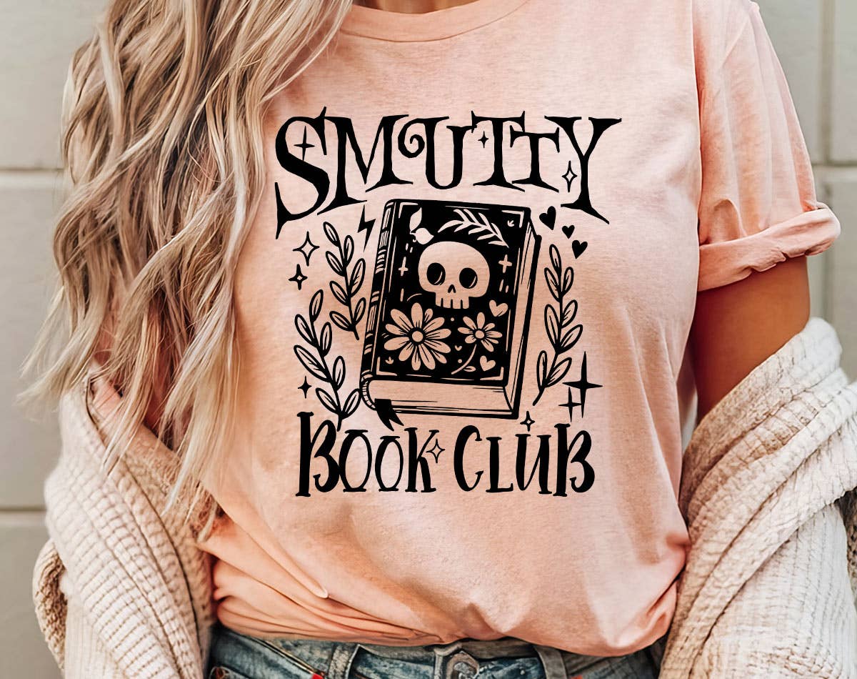 Smutty Book Club - Funny Book Reading T-Shirt Hoodie, Sweatshirt | PodTeesHub.com