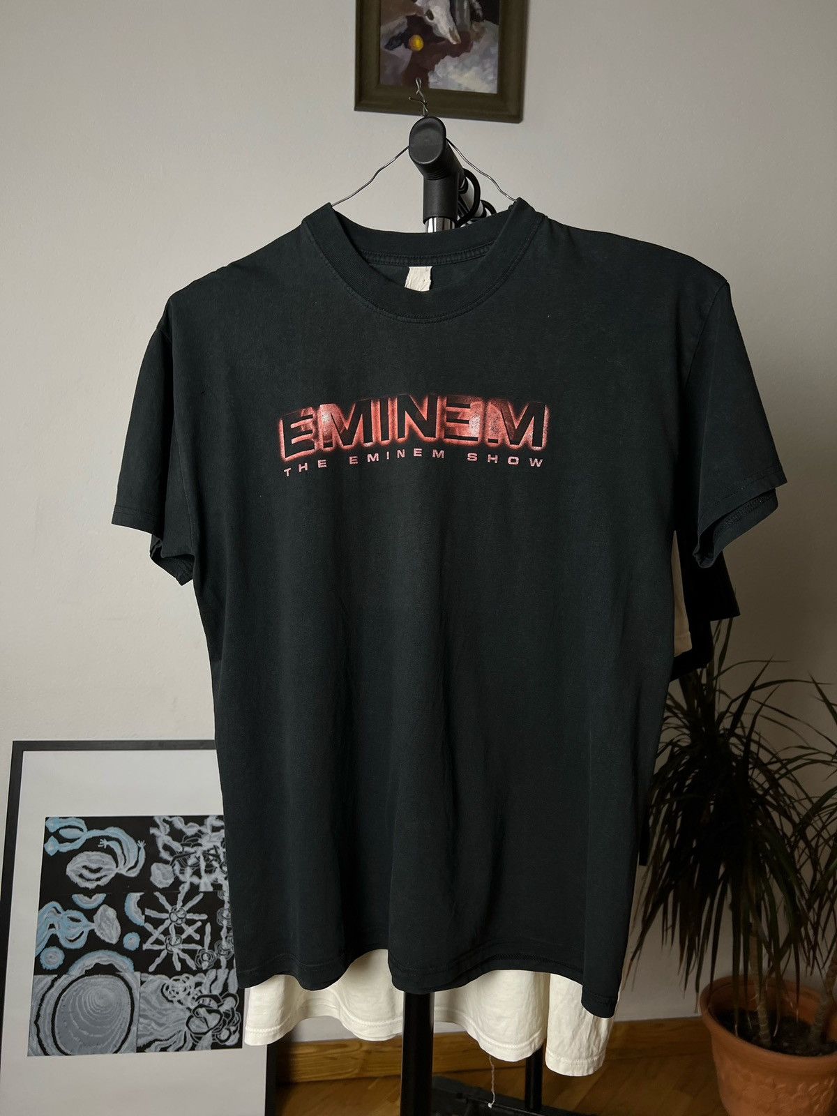 Rap Tees X Vintage Vintage Eminem 00s Album Rap Graphic Hiphop Tee Shirt Hoodie, Sweatshirt | PodTeesHub.com