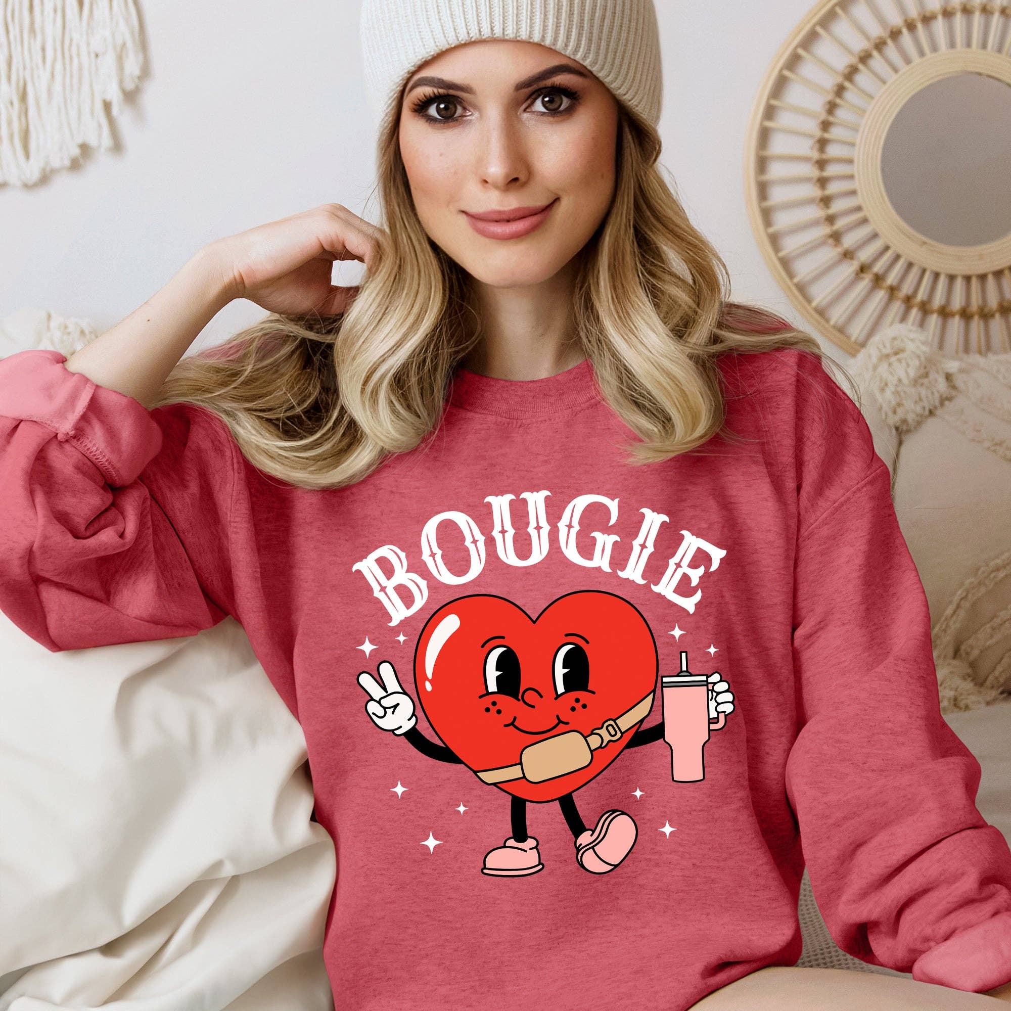 Bougie Heart, Boujee, Sweatshirt, Valentine's Day T-Shirts, Hoodie | PodTeesHub.com