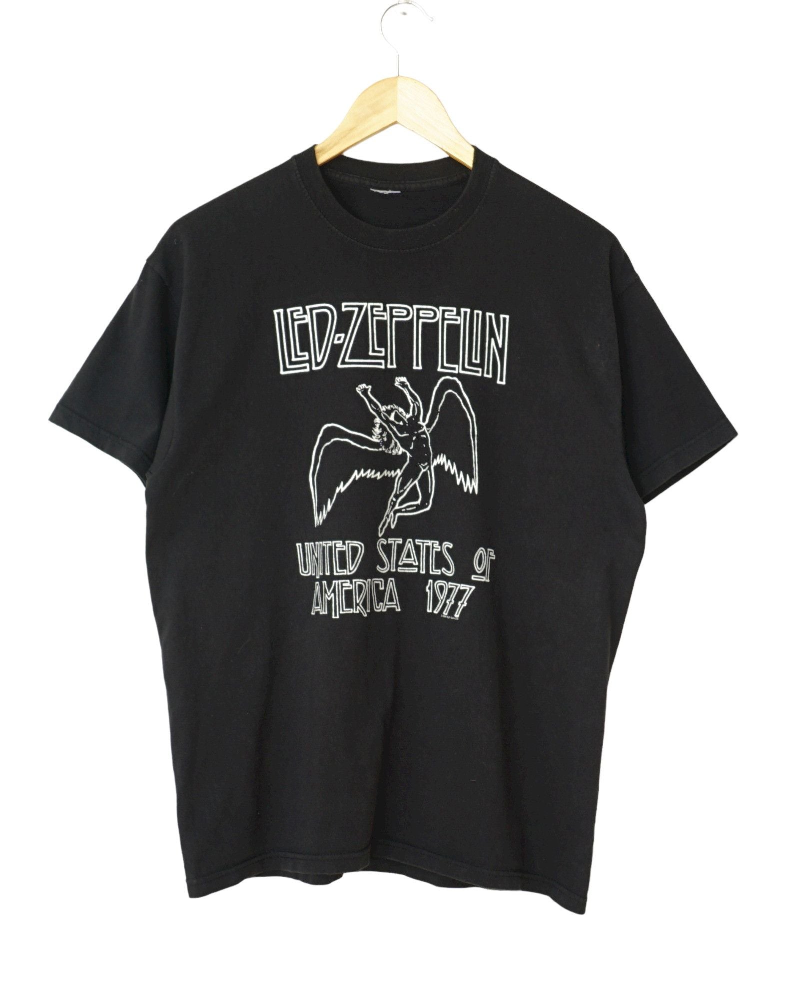 Led Zeppelin X Vintage Led Zeppelin Vintage 2000 United States America 1977 Tshirt Hoodie, Sweatshirt | PodTeesHub.com