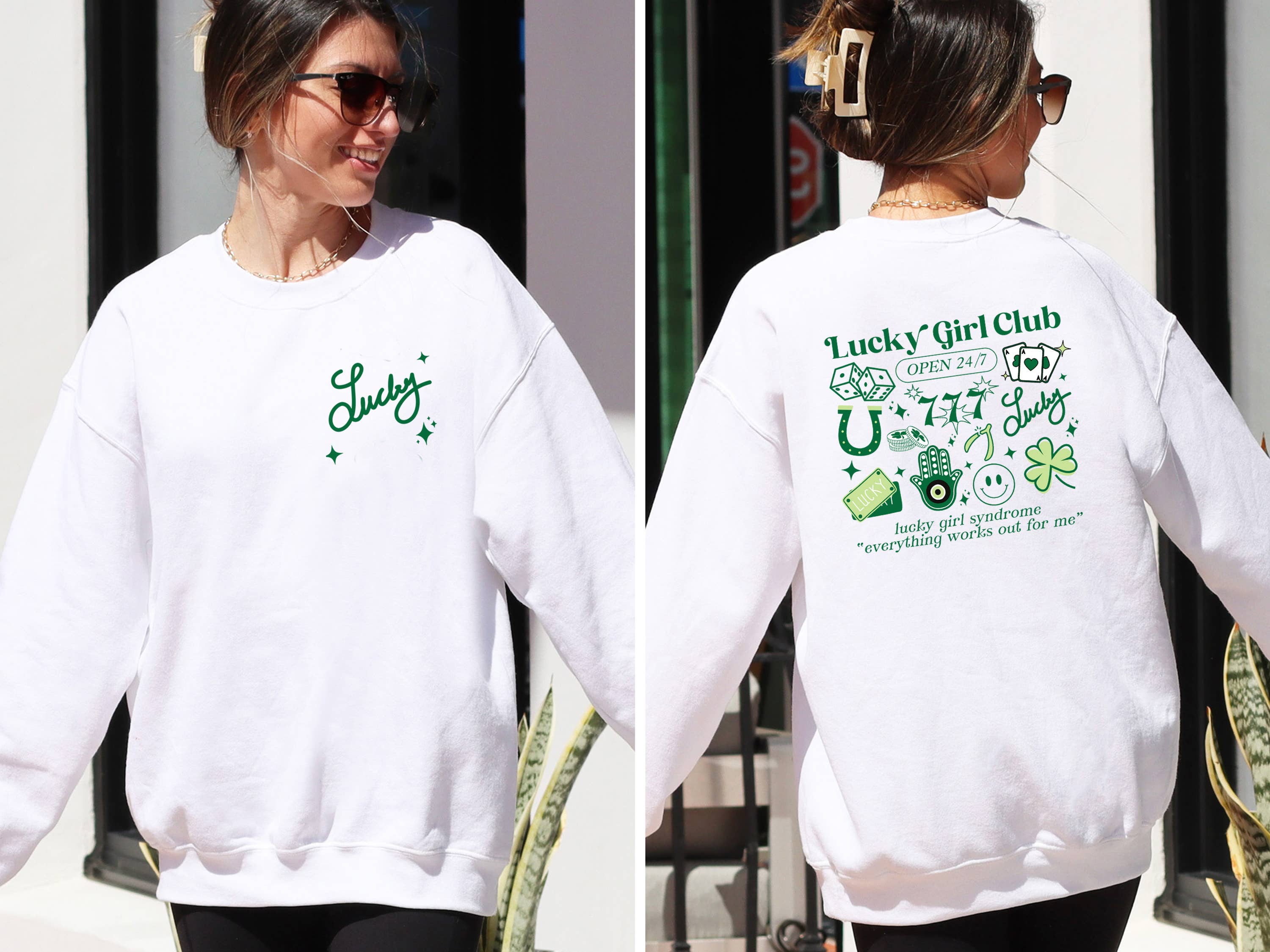 St. Patrick's Day Sweatshirt, Have A Lucky, Graphic Apparel T-Shirts, Hoodie | PodTeesHub.com
