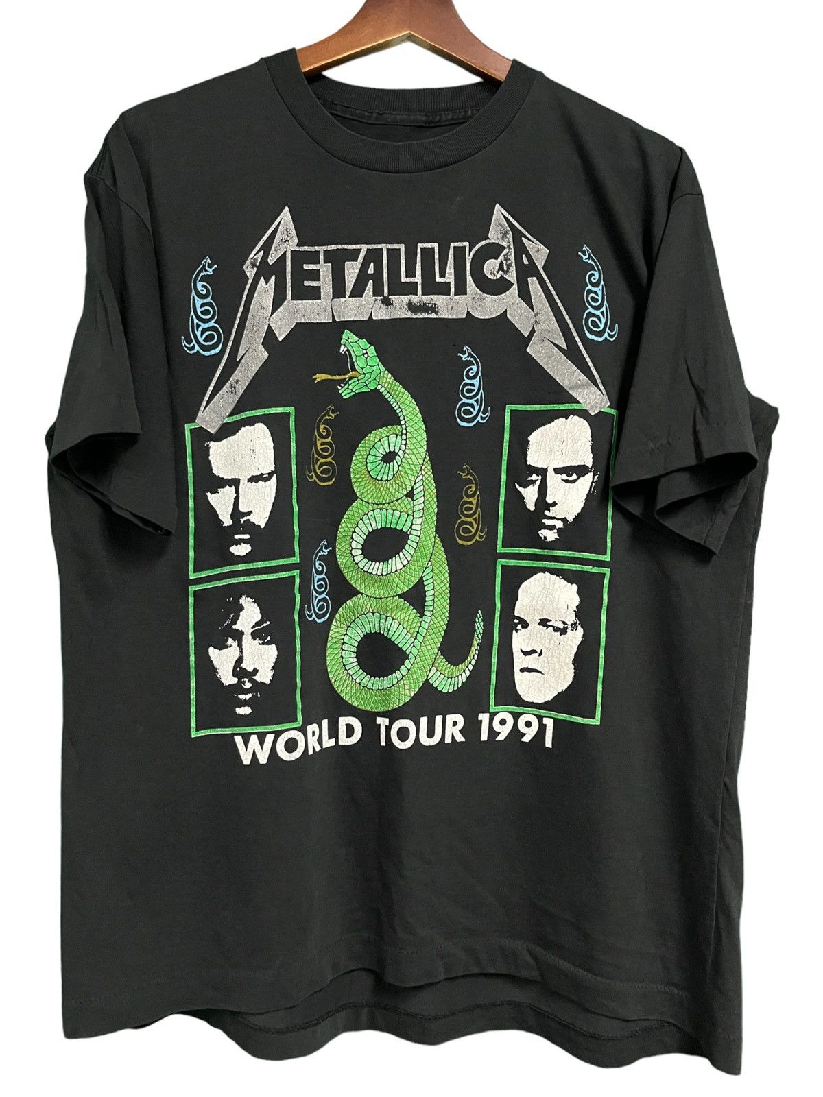 Metallica X Vintage Vintage Metallica Day On The Green Tour 90s T Shirt Hoodie, Sweatshirt | PodTeesHub.com