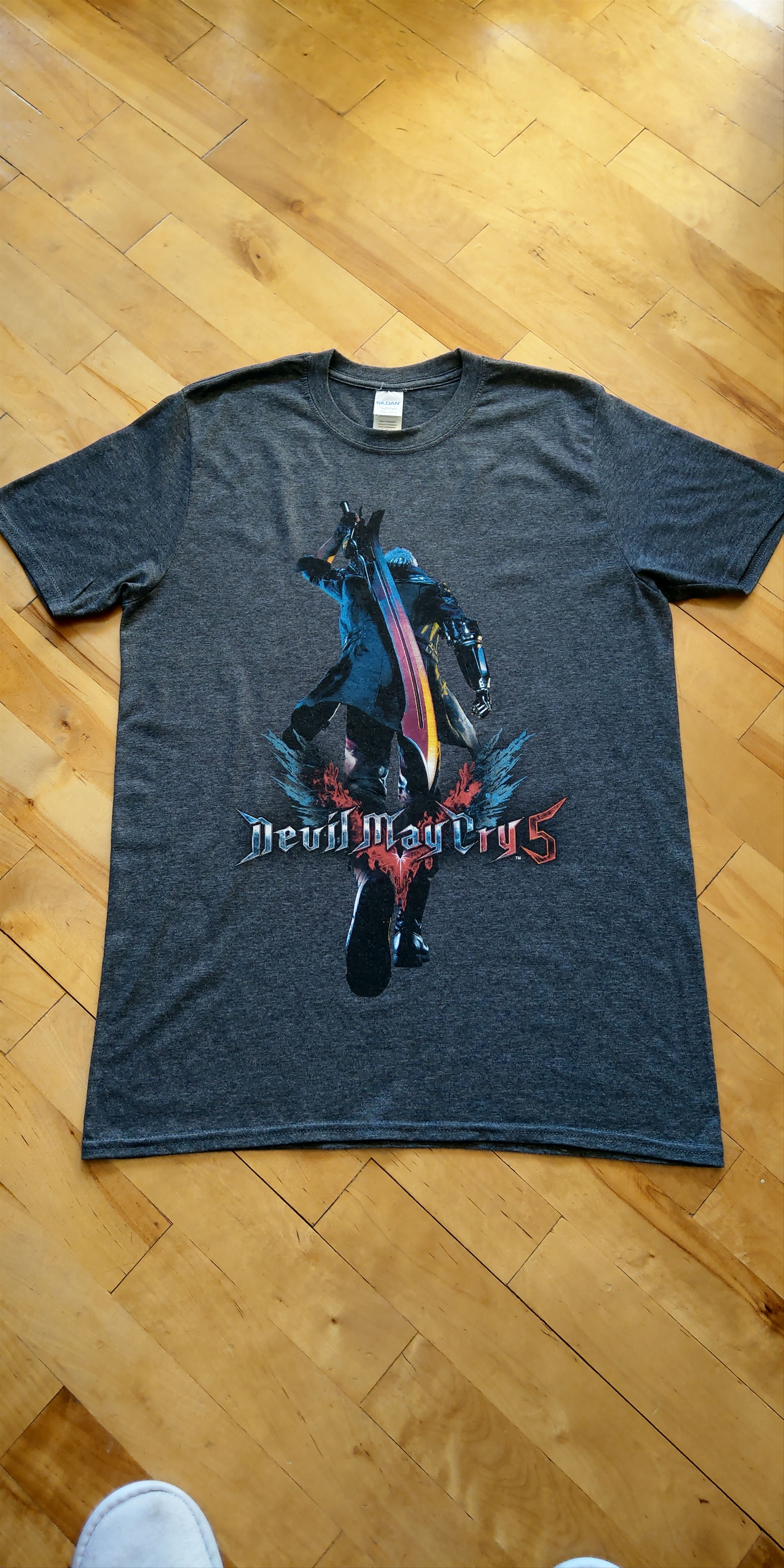 Playstation Unique Devil May Cry 5 Release Shirt Goth Alt Hoodie, Sweatshirt | PodTeesHub.com