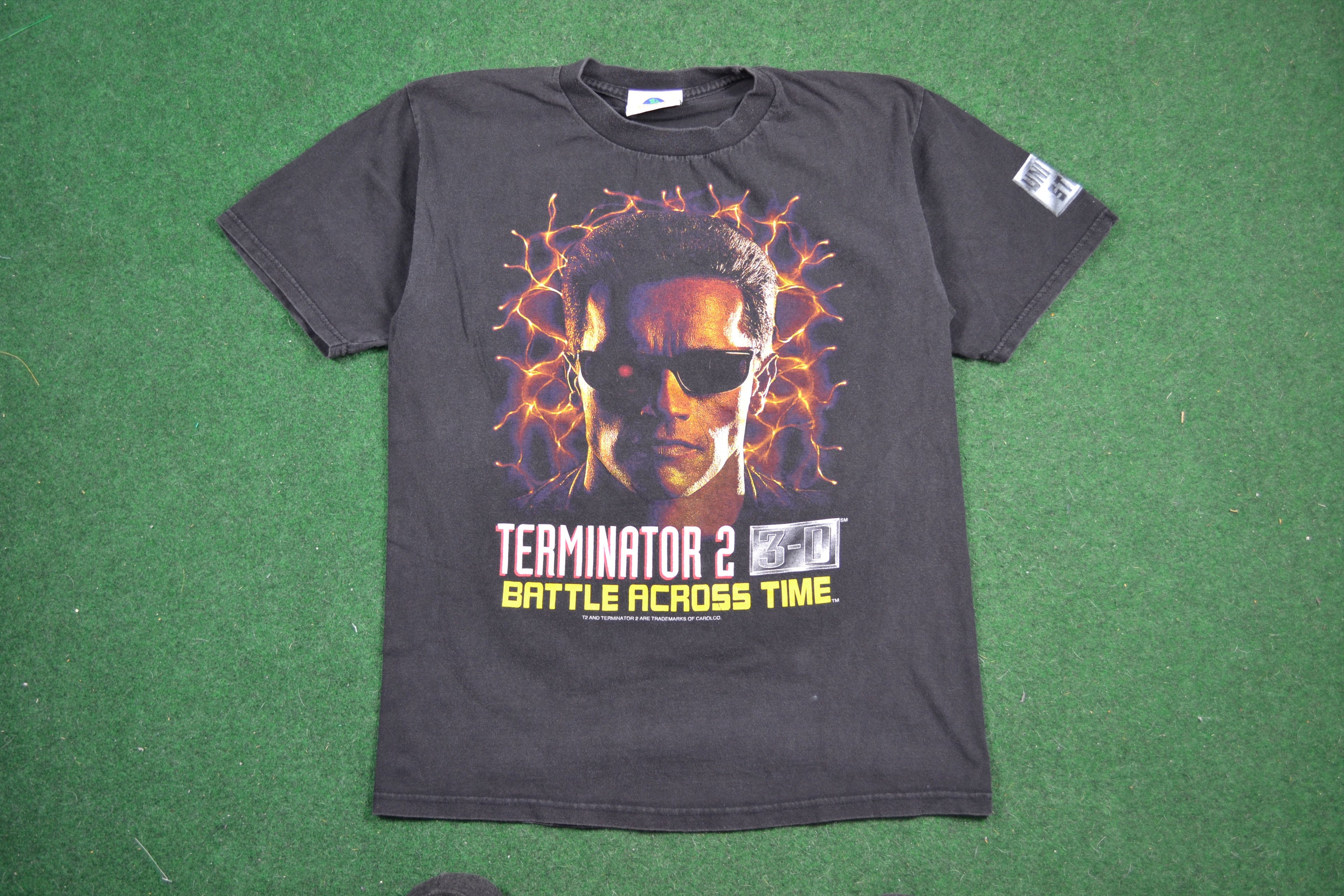Vintage 90s Terminator 2 3d Movie Film Ride Shirt Promo T-Shirts, Hoodie, Sweatshirt