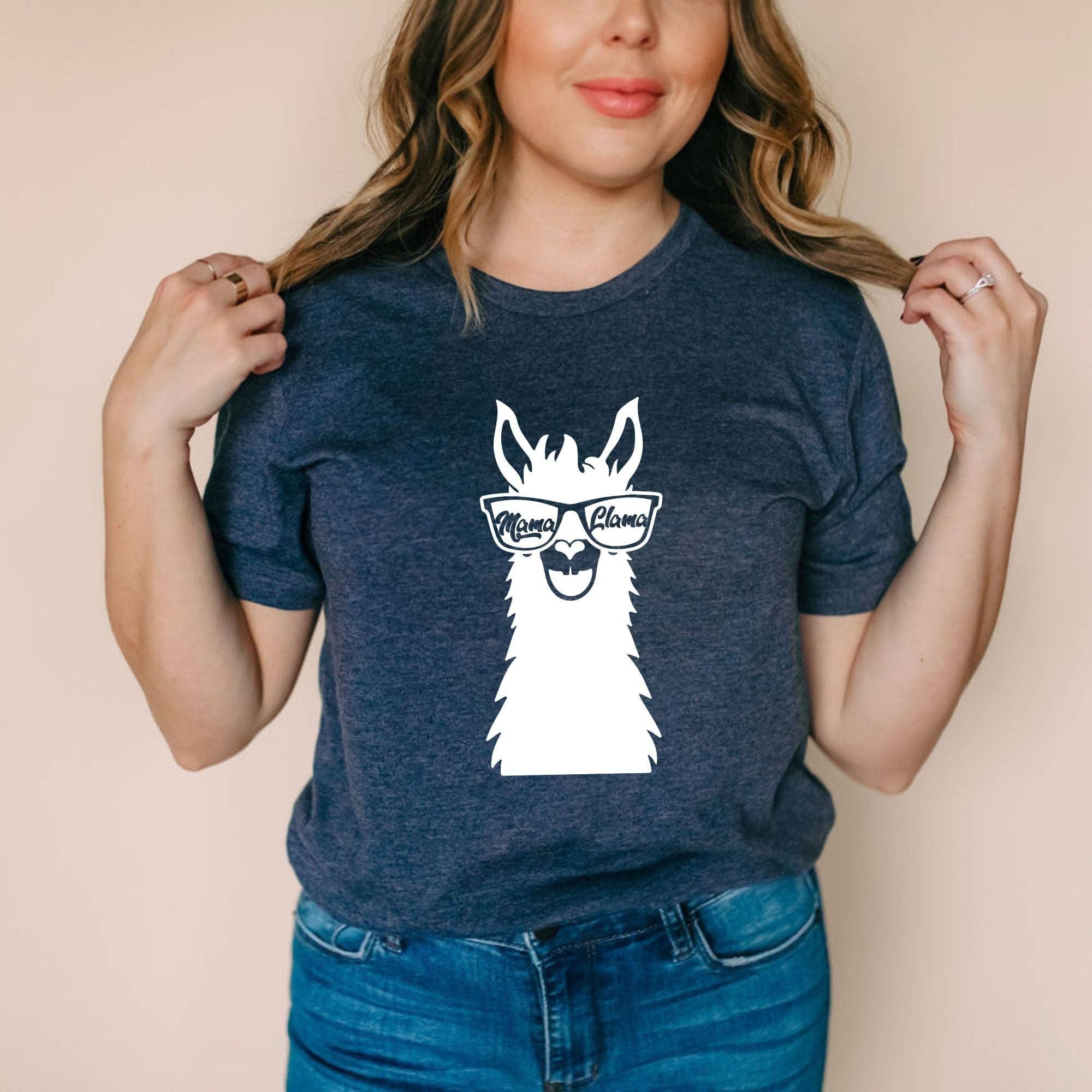 Mama Llama Shirt For Women *Unisex Fit*026 Hoodie, Sweatshirt | PodTeesHub.com