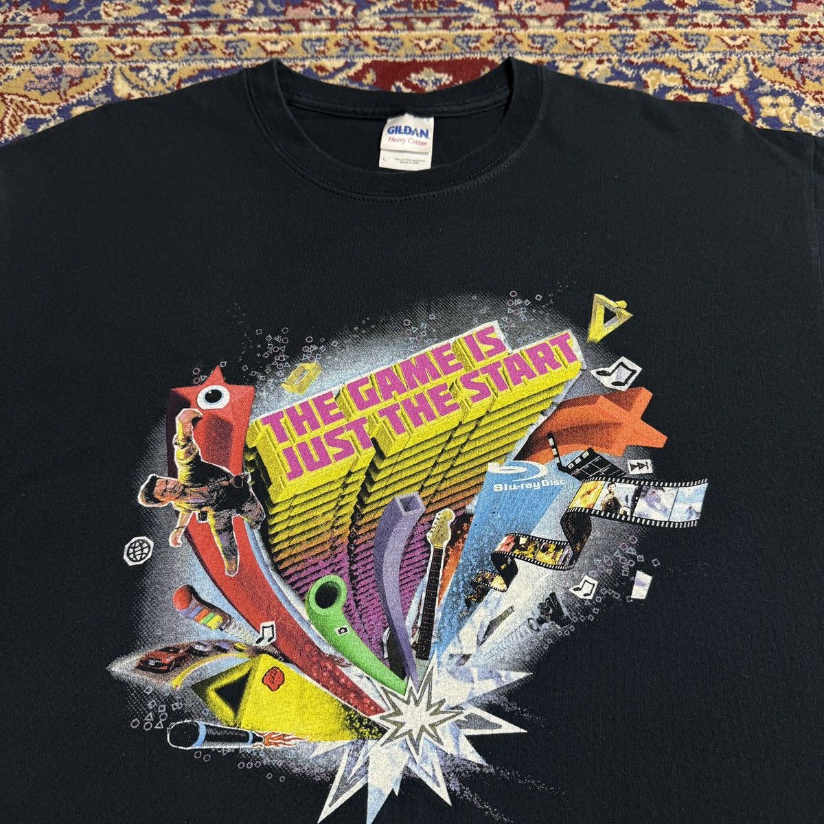 2000s Playstation Ps 3 Video Game Promo Tee Uncharted Y2k Hoodie, Sweatshirt | PodTeesHub.com