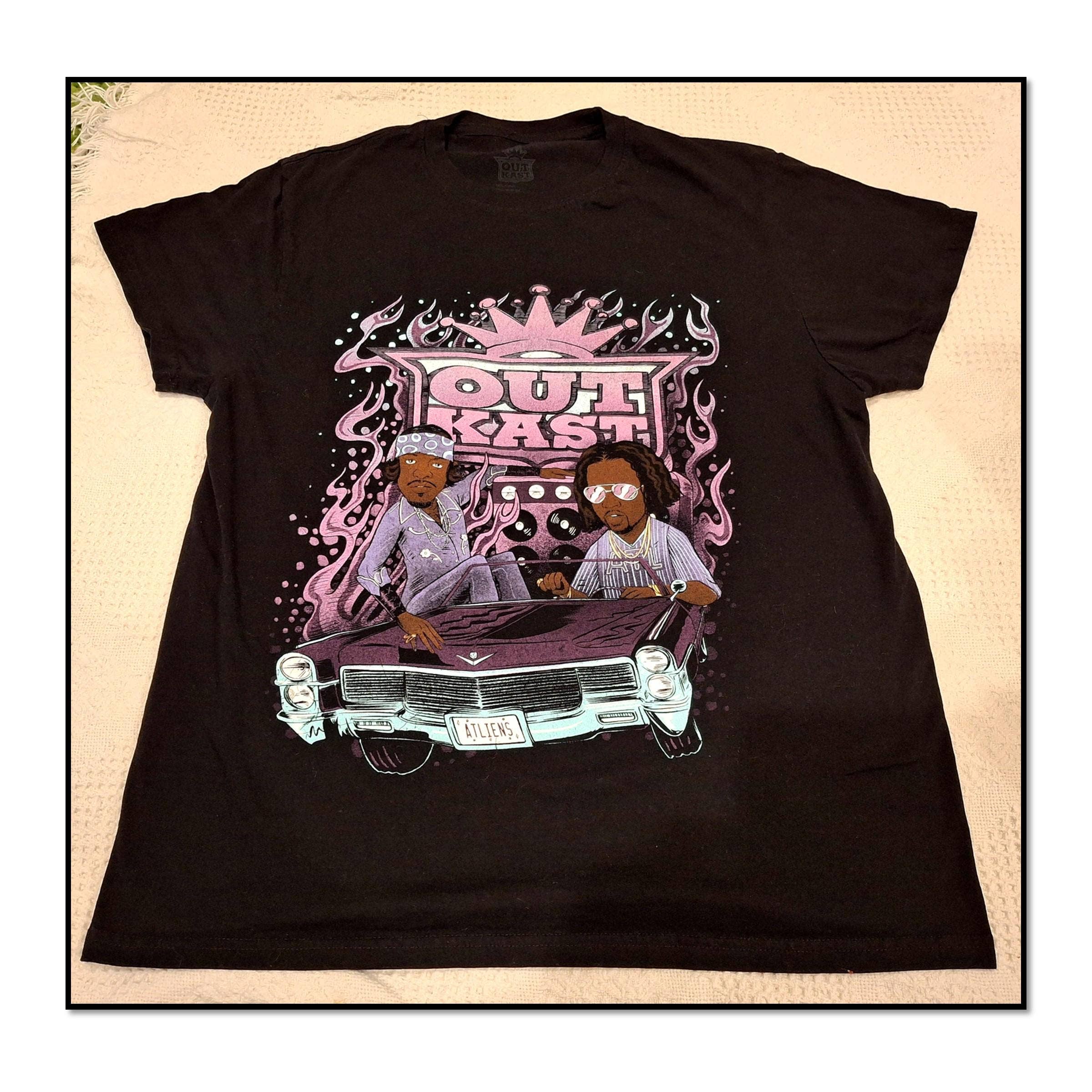 Vintage Outkast Band Tshirt - Atlanta Georgia Rap Duo Hoodie, Sweatshirt | PodTeesHub.com