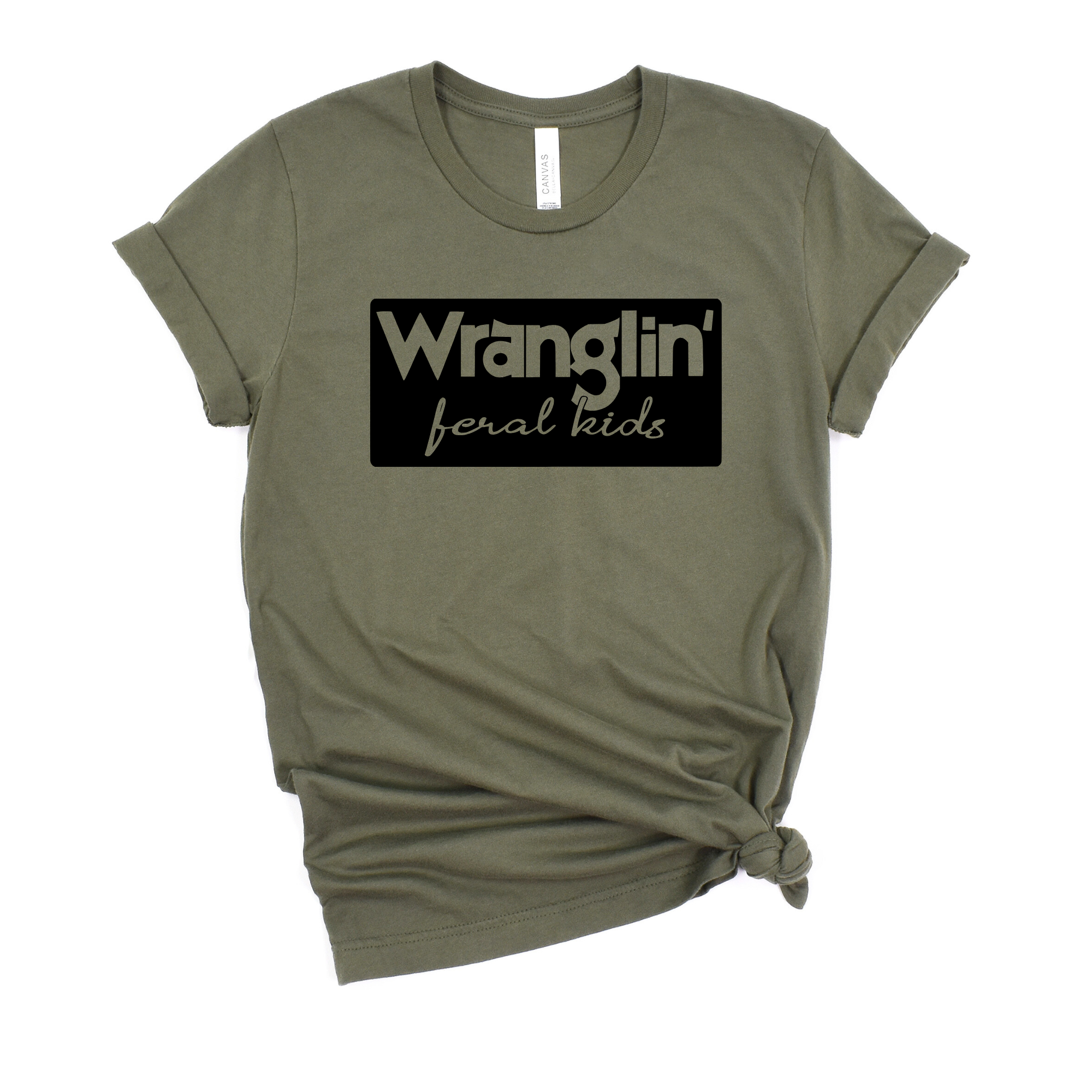 Wranglin' Feral Kids Tshirt 247 Hoodie, Sweatshirt | PodTeesHub.com
