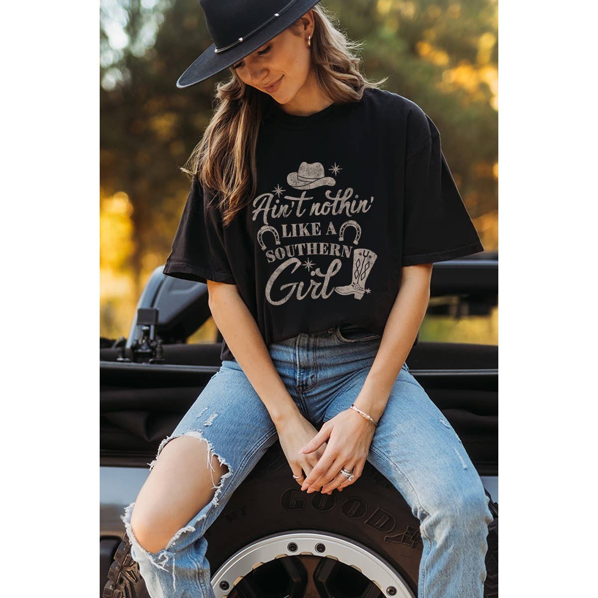 Southern Girl Graphic  Tee Hoodie, Sweatshirt | PodTeesHub.com