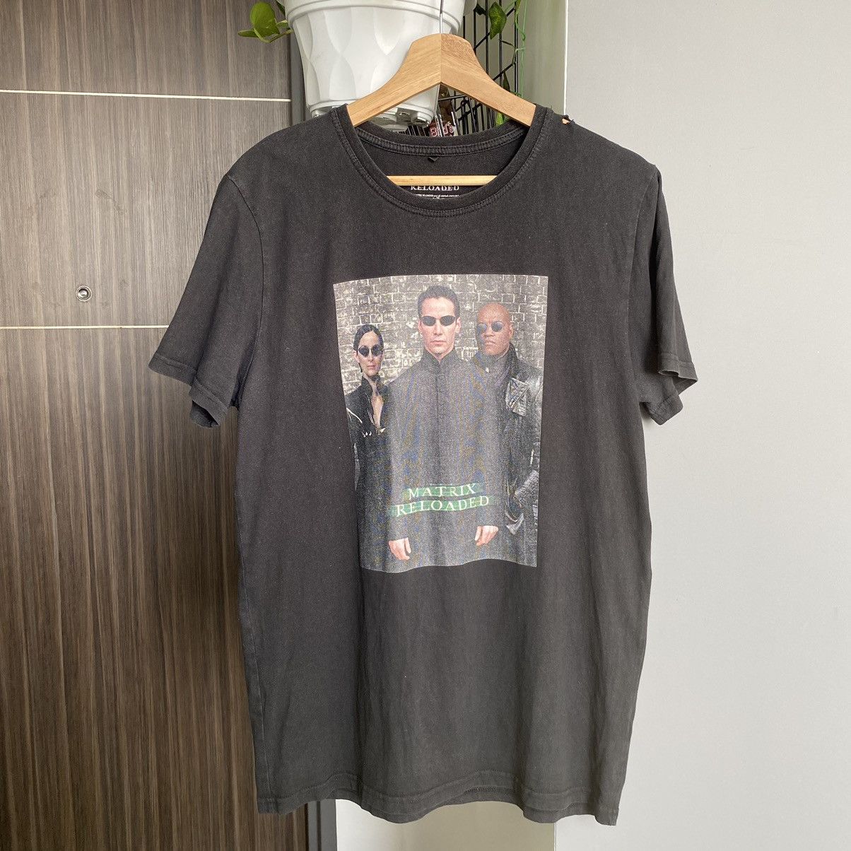Vintage Thrashed Faded The Matrix Reloaded Movie Tee Hoodie, Sweatshirt | PodTeesHub.com