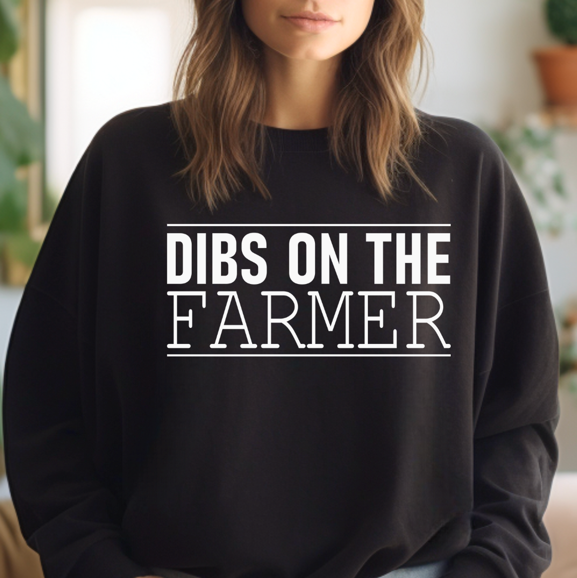 Dibs On the Farmer Sweatshirt T-Shirts, Hoodie | PodTeesHub.com