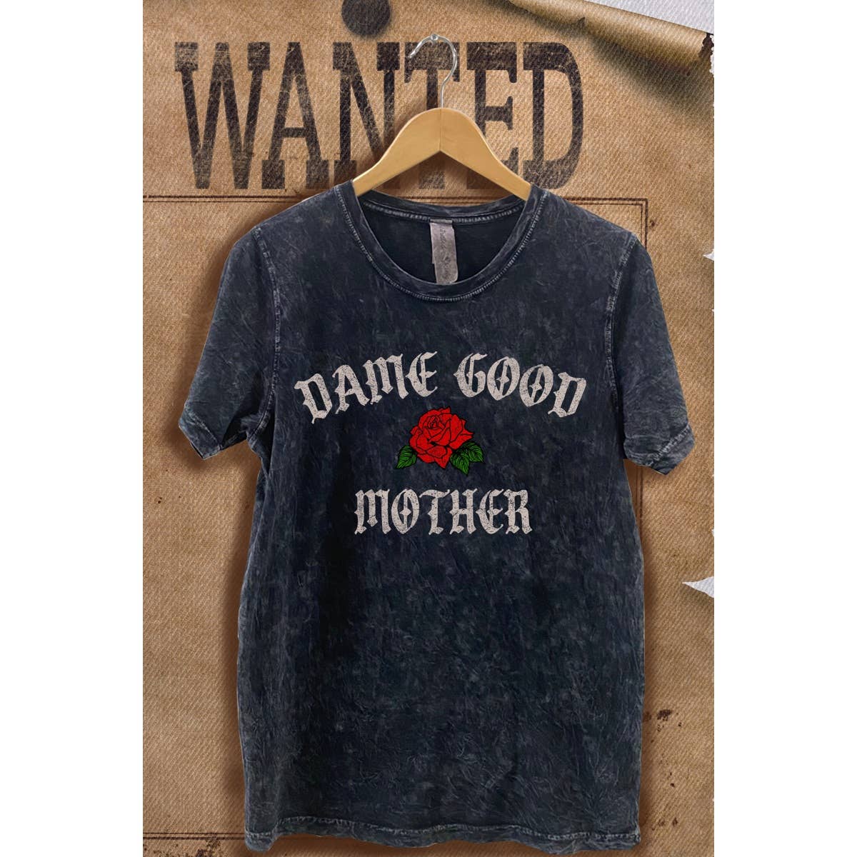One Hell of A Mother  Vintage  Mineral Wash  Graphic  Tee Hoodie, Sweatshirt | PodTeesHub.com