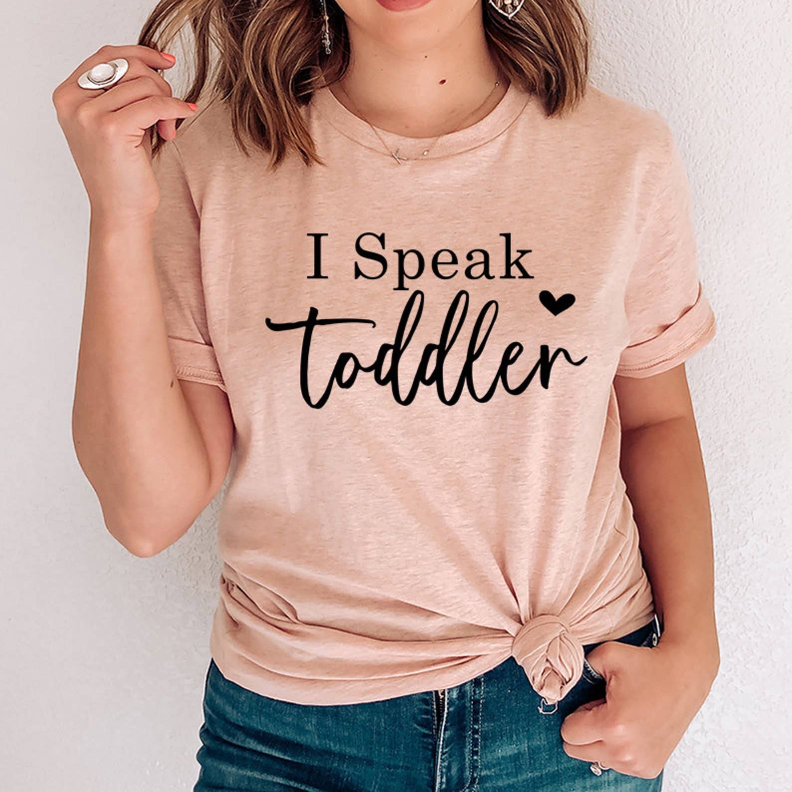 I Speak Toddler T-Shirt Hoodie, Sweatshirt | PodTeesHub.com