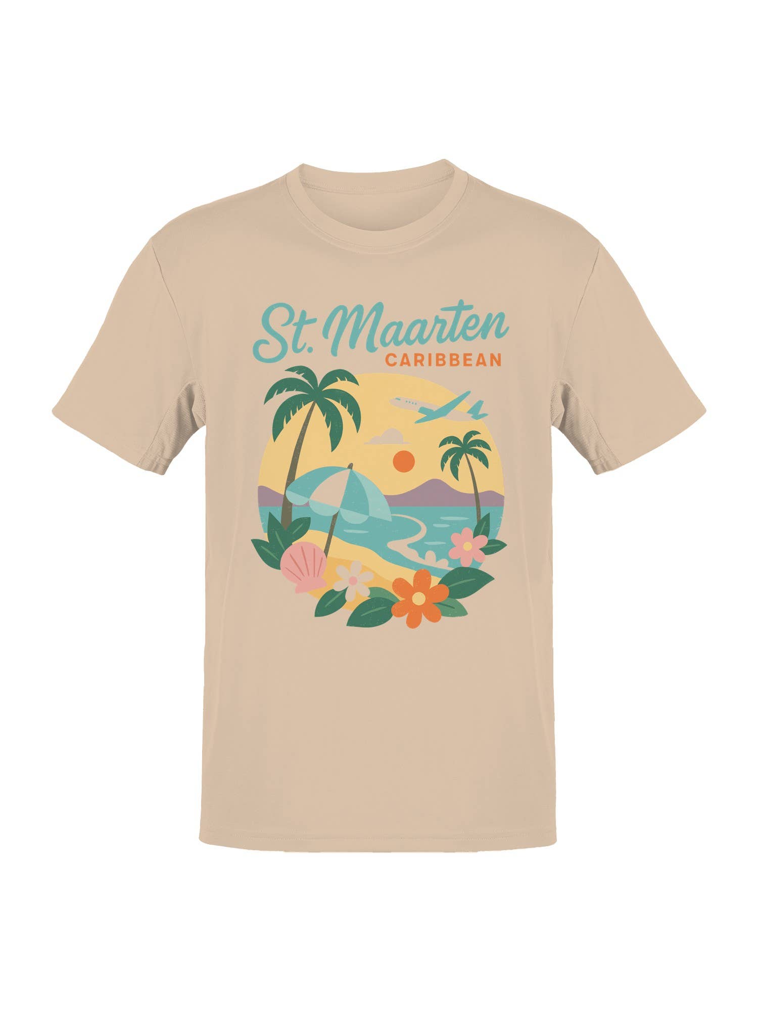 St. Maarten Caribbean Sunset Vibes Men's T-Shirt Hoodie, Sweatshirt | PodTeesHub.com