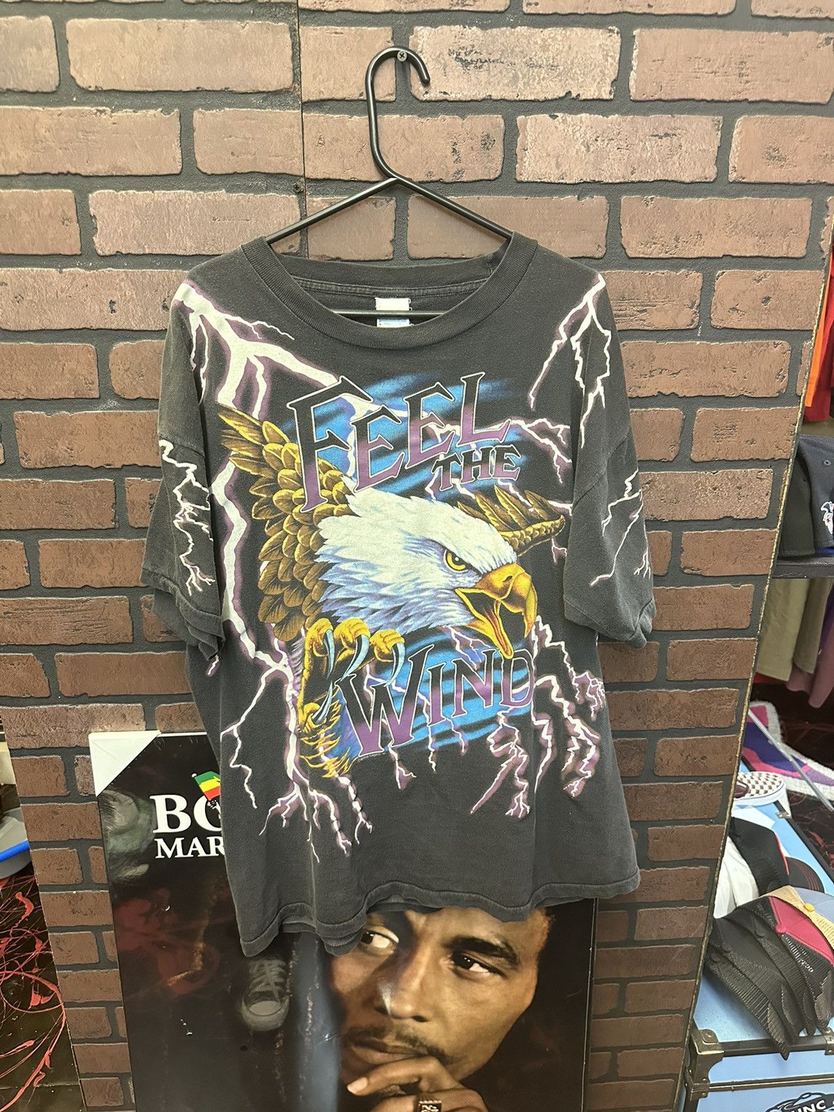 Vintage 1990 Feel The Wind All Over Print T-Shirts, Hoodie, Sweatshirt | PodTeesHub.com
